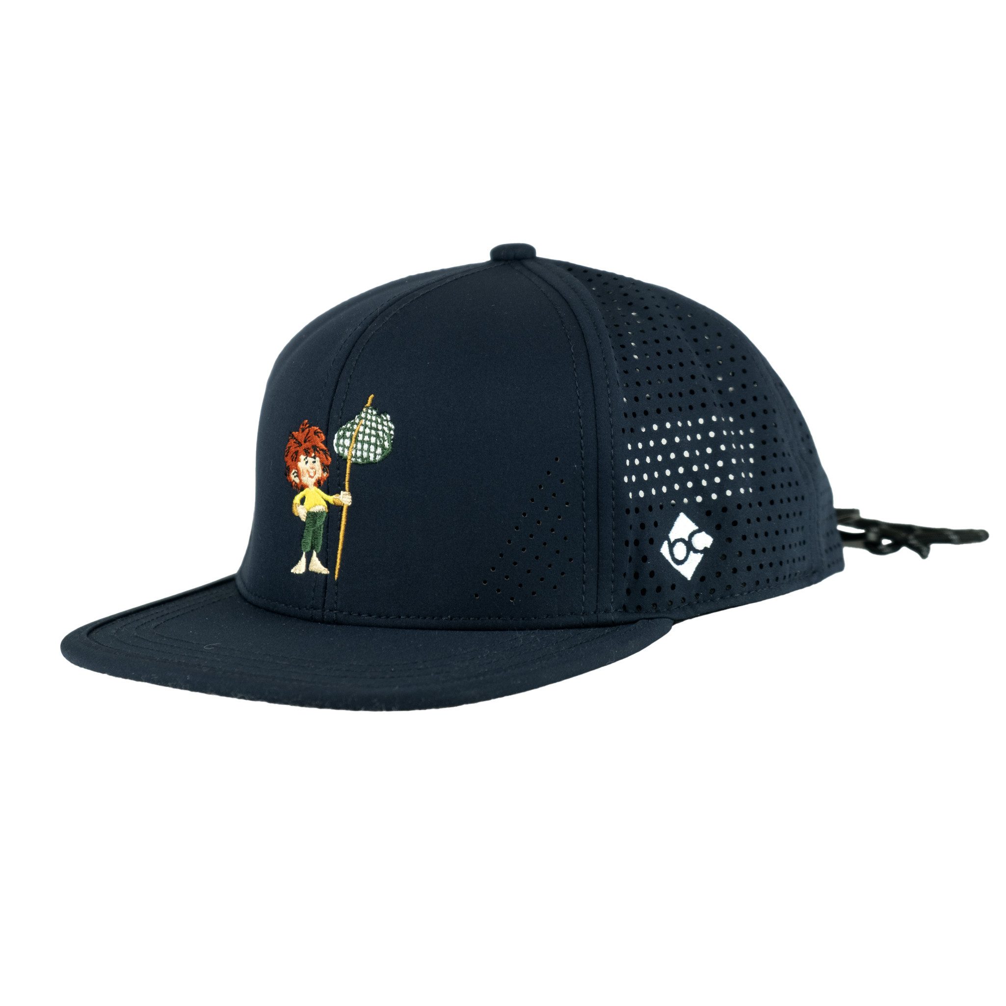Bavarian Caps Snapback Cap Bavarian Caps Cap "Pumuckl wandert" - dunkelblau (Snapback) one size (Basecap, Snapback Cap, Basecap) Leichtes und schnelltrocknendes Material