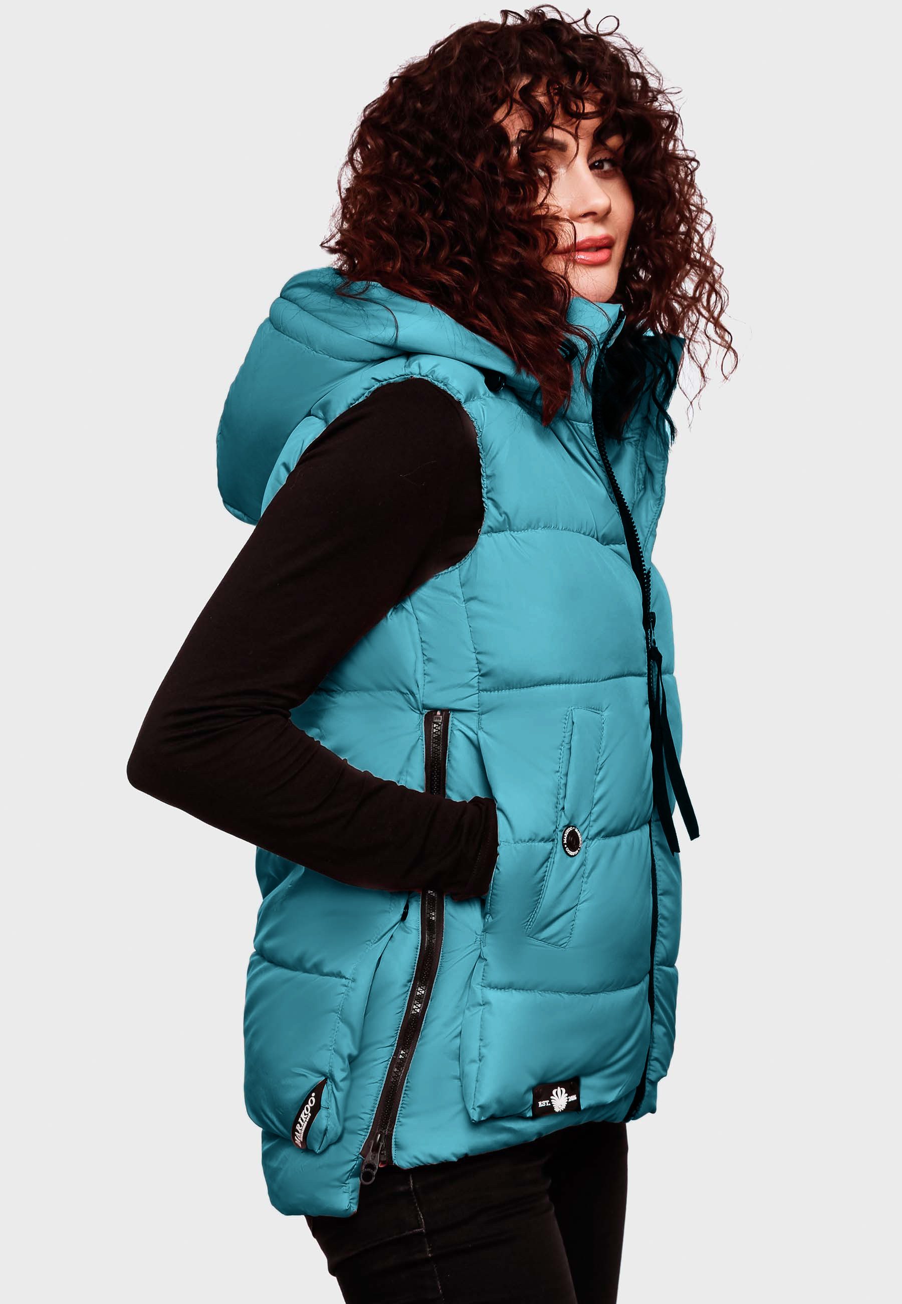 Marikoo Steppweste Zarinaa mit vier seitlichen Taschen – Bild 2 von 5