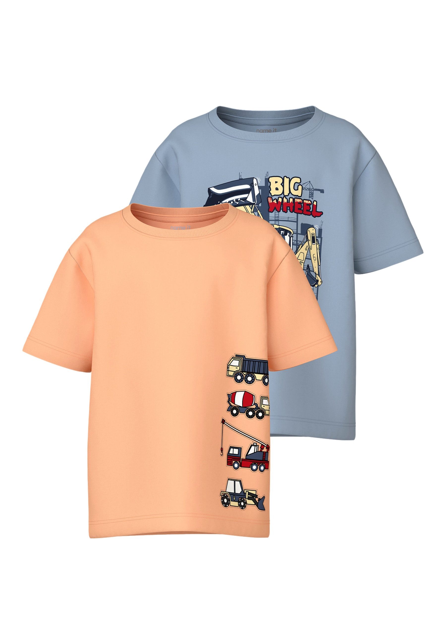 T-Shirt T-Shirt VAGNO Kurzarmshirt 2er Pack