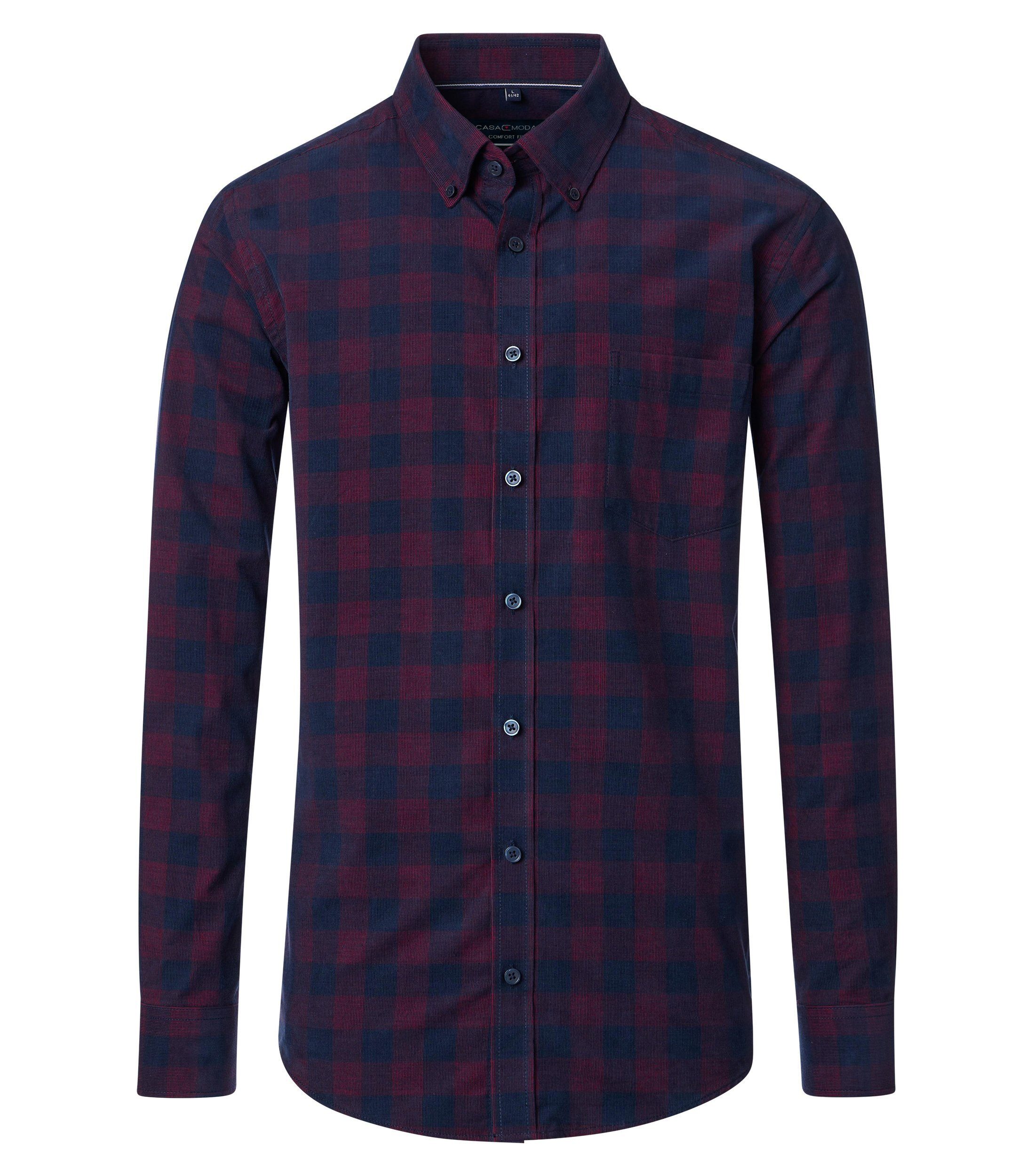 CASAMODA Langarmhemd CASAMODA Freizeithemd kariert günstig online kaufen