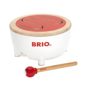 BRIO® Spielzeug-Musikinstrument Brio Kleinkindwelt Holz Musikinstrument Trommel 2 Teile 30181