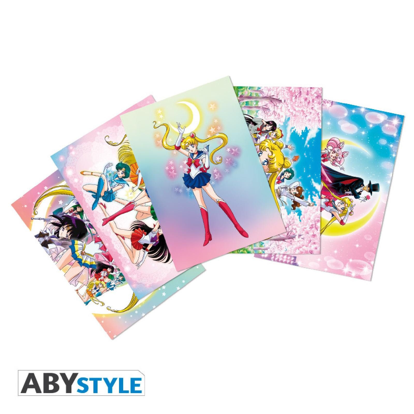 ABYstyle Merchandise-Figur SAILOR MOON - Postcards - Set 1 (14,8x10,5)