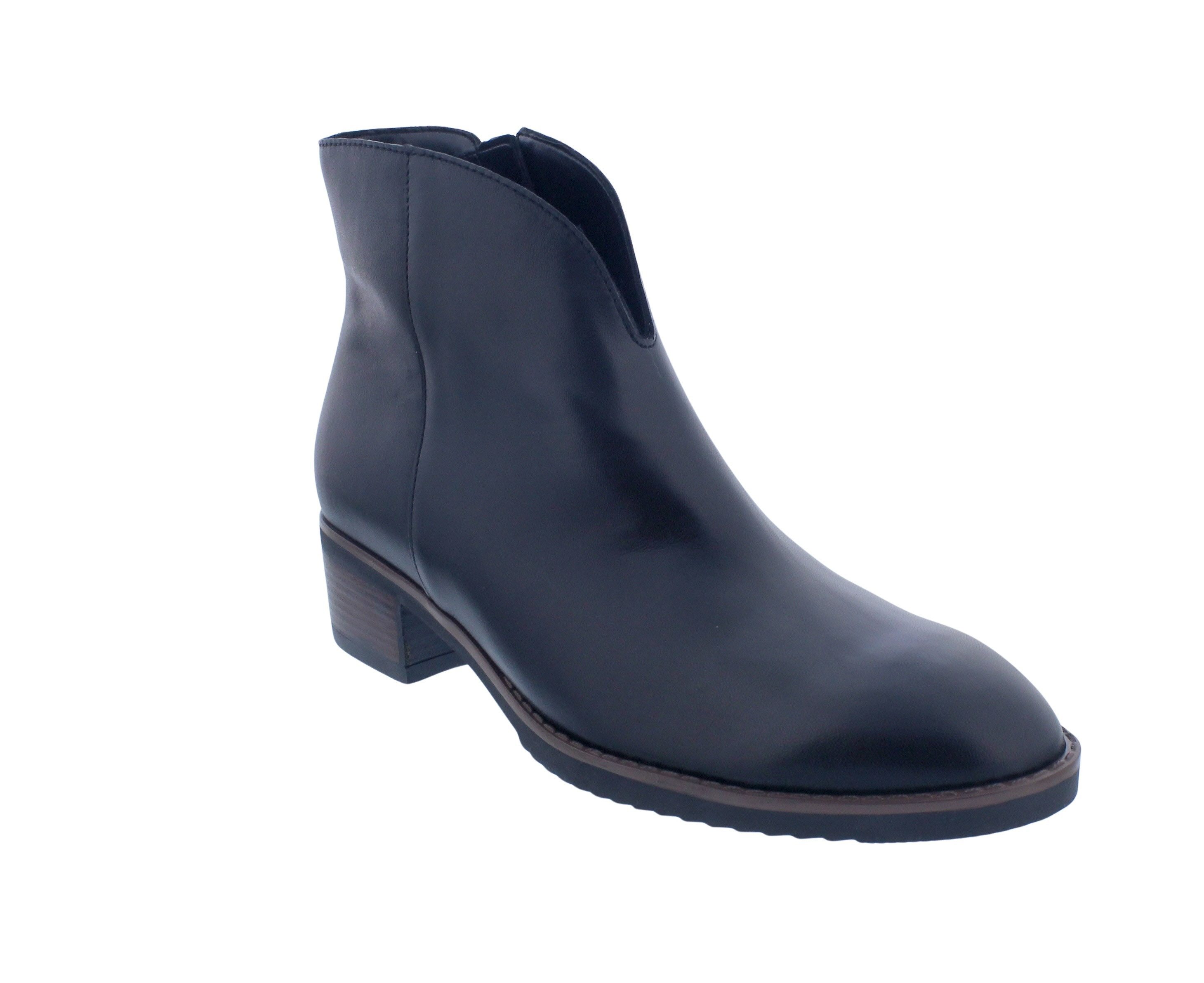 Gabor Gabor Stiefelette 75.512.20, Lammnappa, schwarz (mit braun komb), Wec günstig online kaufen