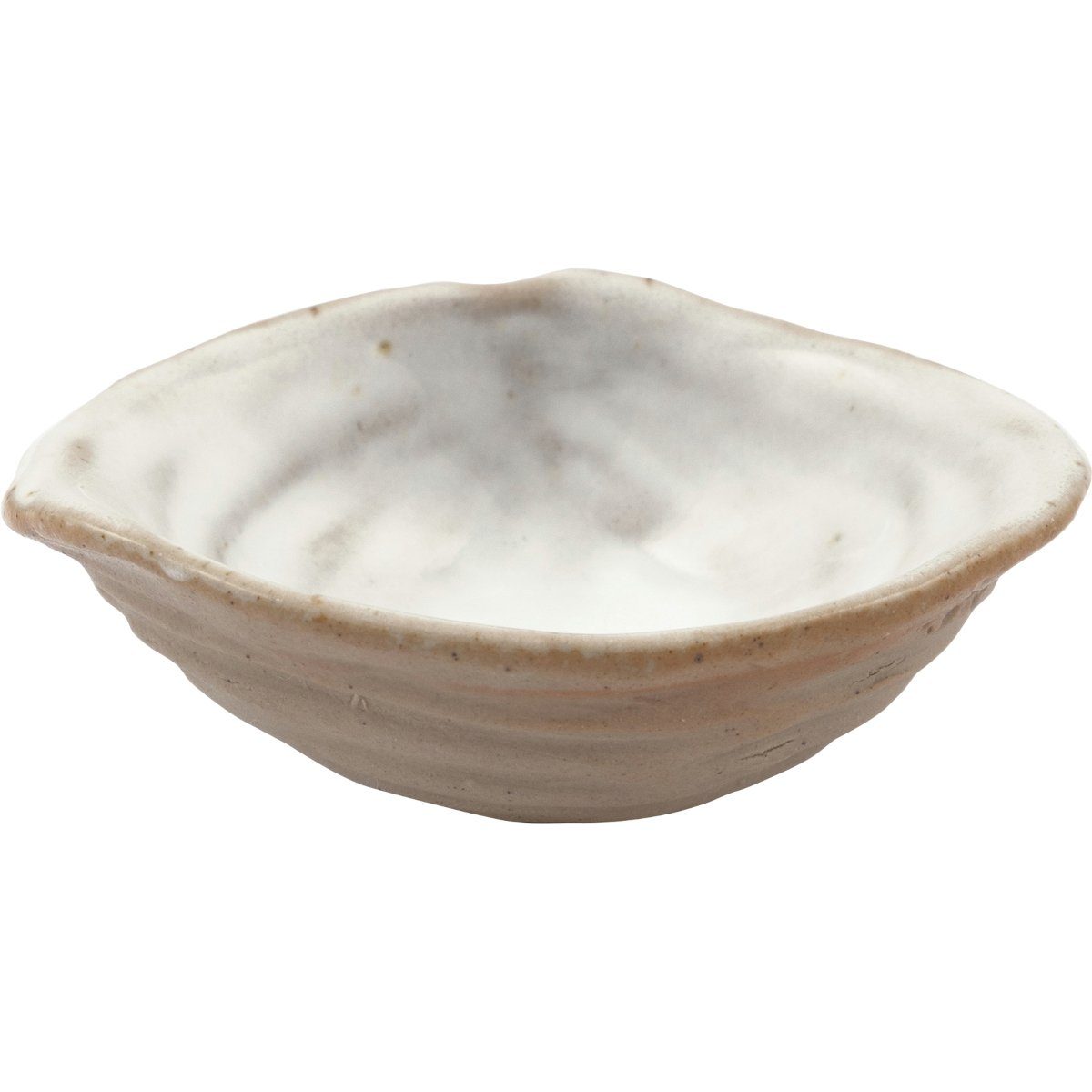 Greengate Teller Shell Teller irregular mini pale grey 5,6x7,6cm