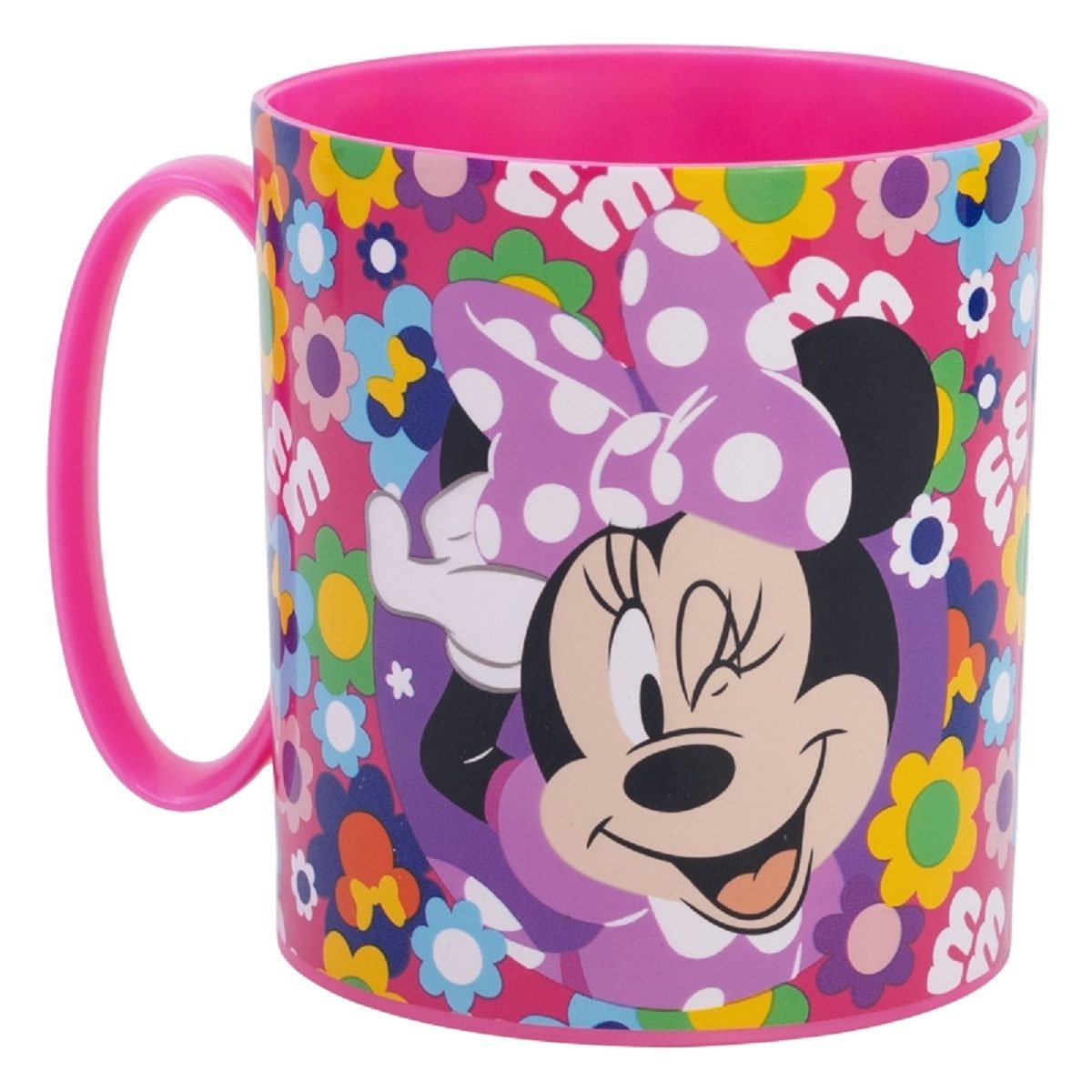 Storline Tasse Disney Minnie Mouse Becher Mikrowellengeeigneter 390 ml, Kunststoff