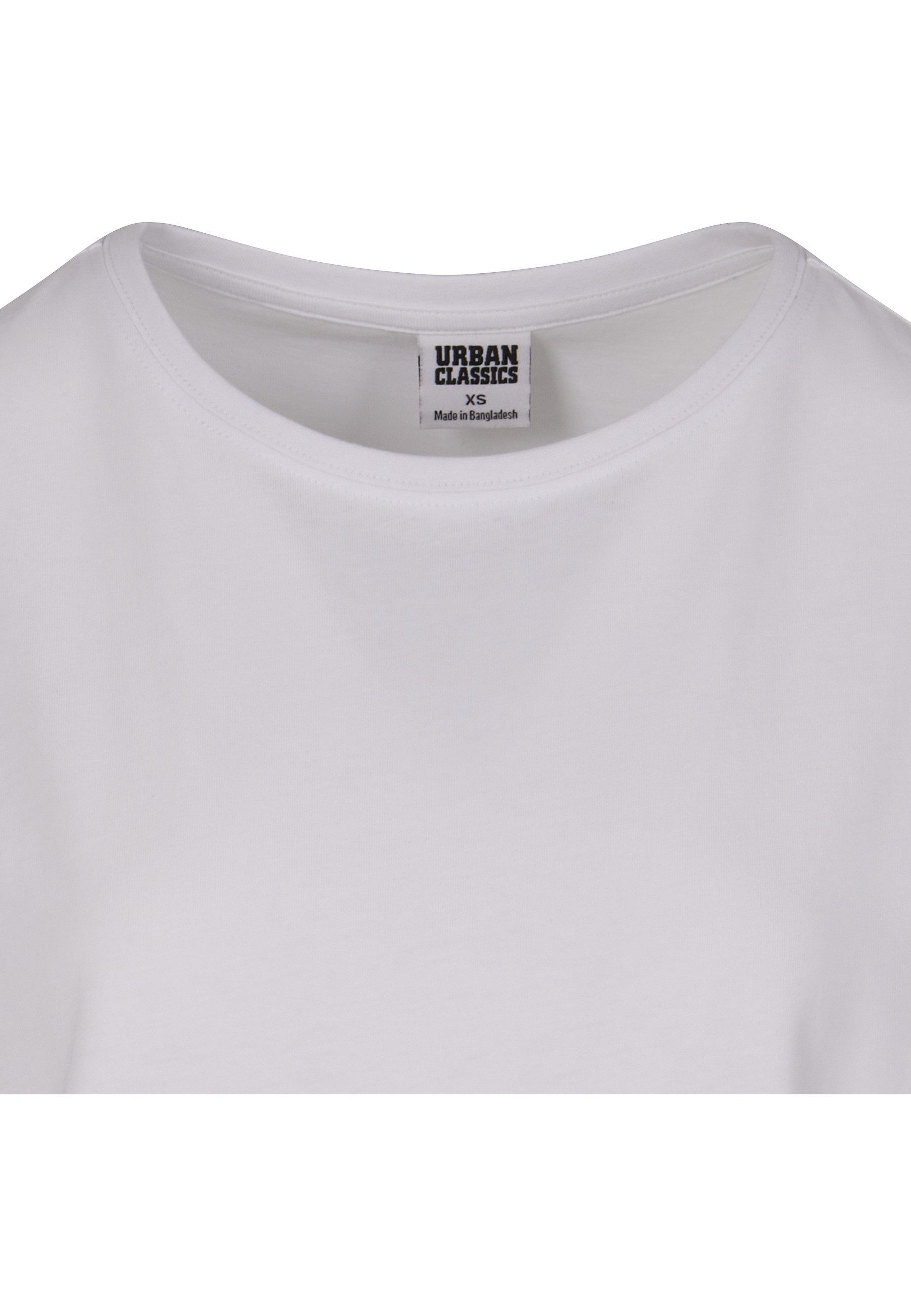 URBAN CLASSICS Kurzarmshirt Urban Classics Damen Ladies Extended Shoulder Tee (1-tlg)