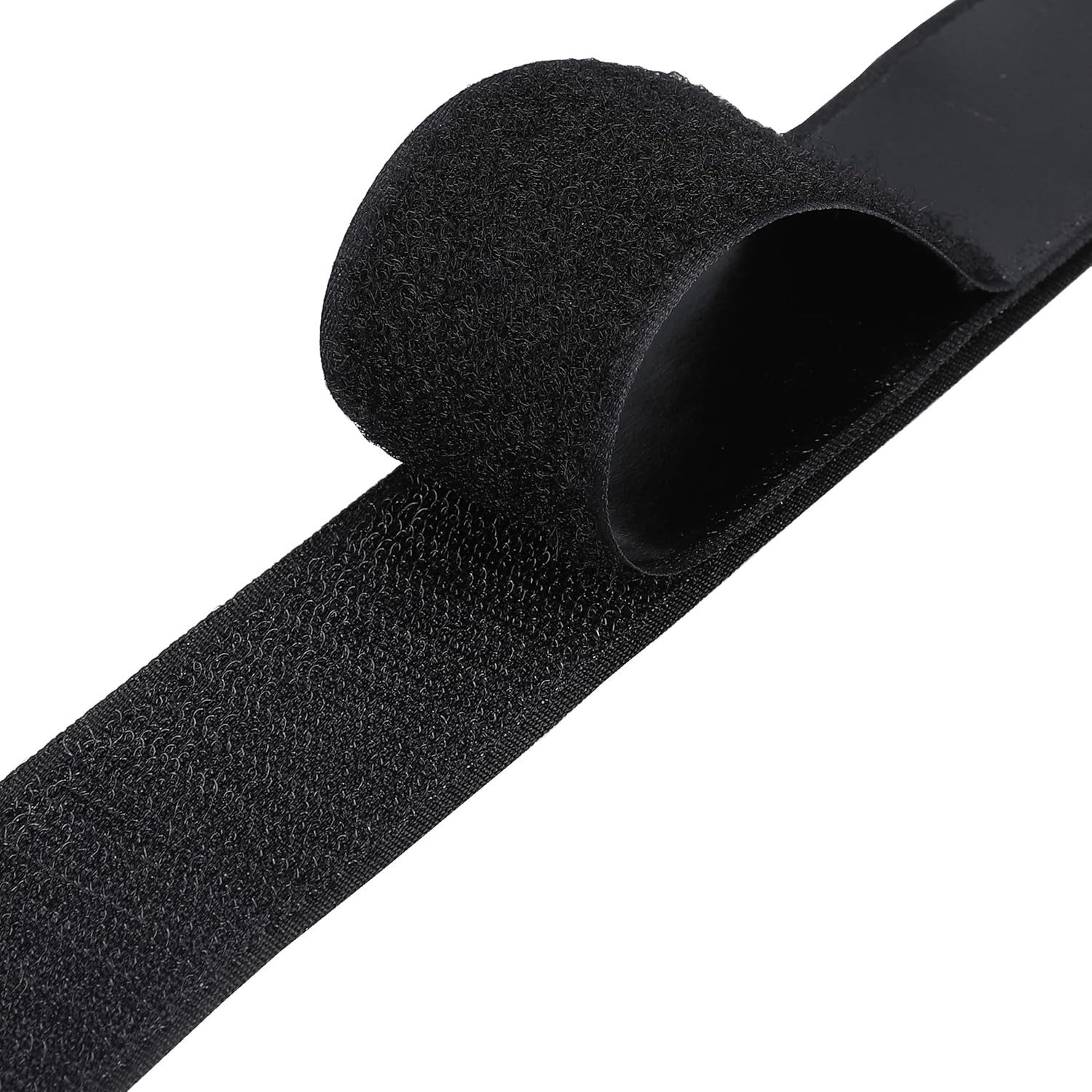 mumbi Klettband Klettband Selbstklebend Extra Stark Schwarz 0,5 m Klettverschluss 16mm – Bild 4 von 5