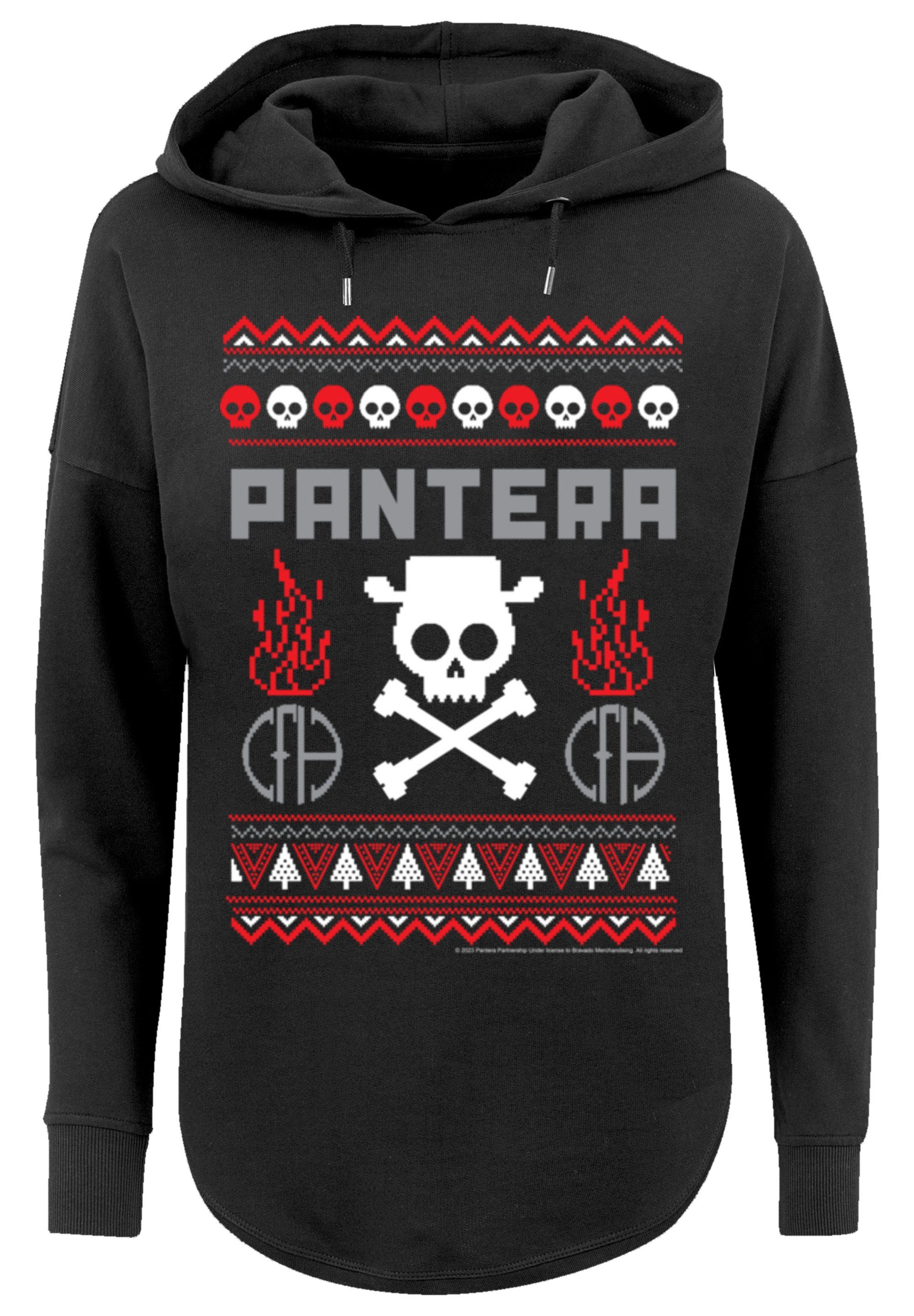 Sweatshirt Musik, Christmas Band, F4NT4STIC Logo Weihnachten Pantera