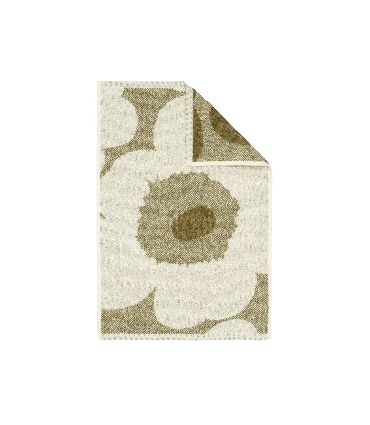 Marimekko Рушники Unikko Grün-braun, Creme, Badetuch, Handtuch, Gästetuch