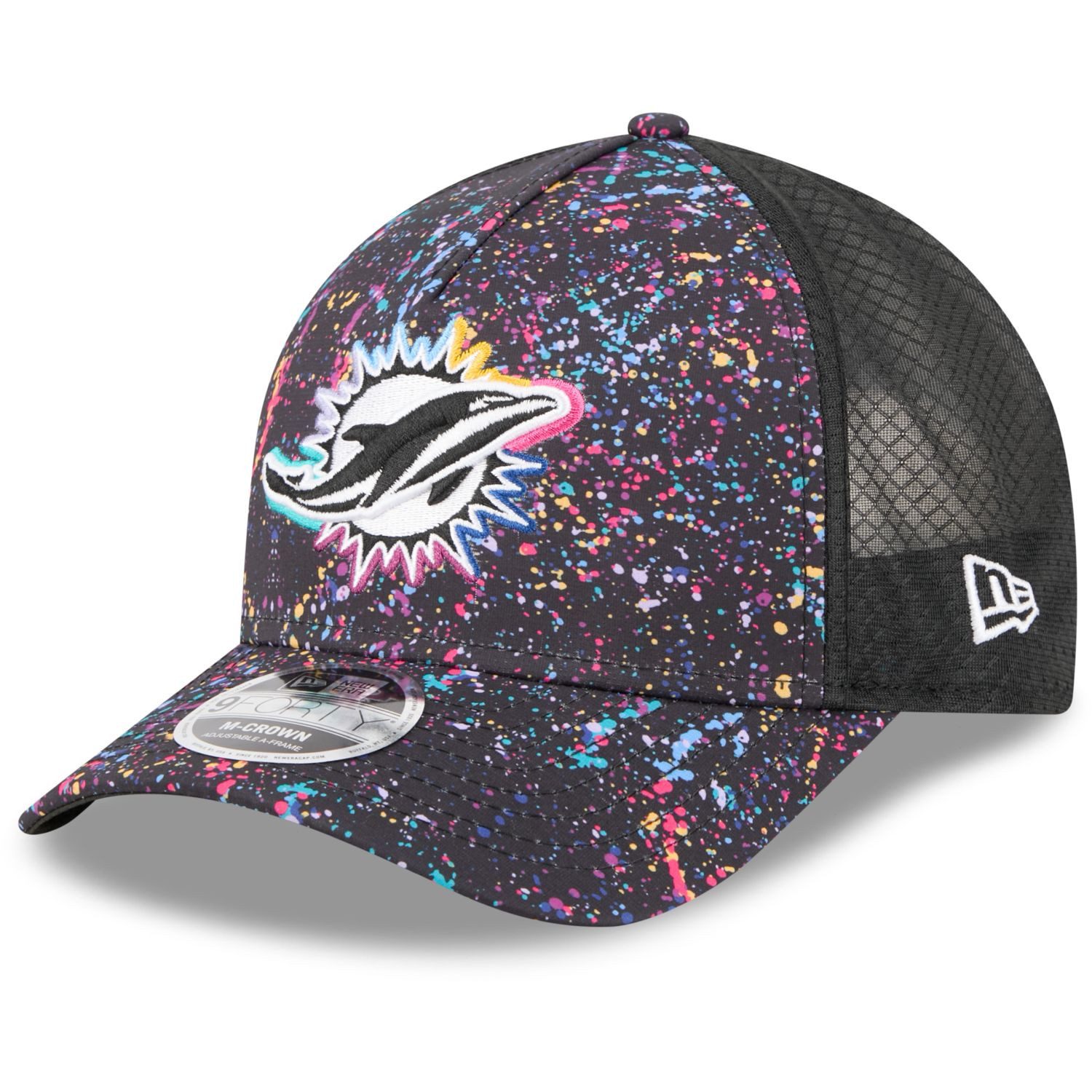Fleecemütze 9Forty MCrown Trucker CRUCIAL Miami Dolphins