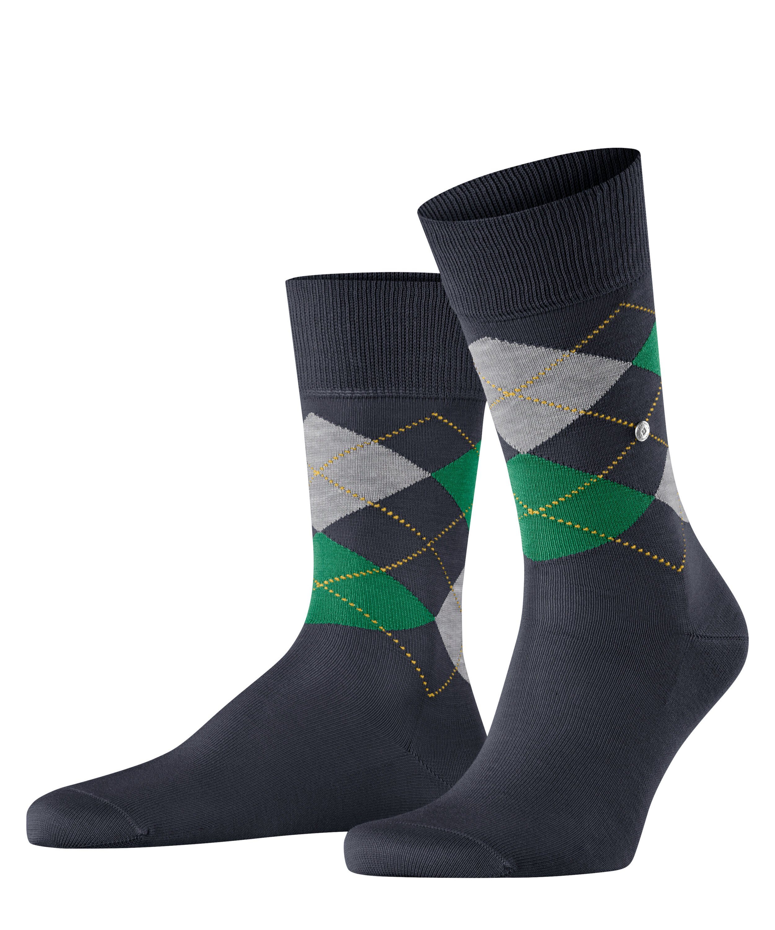 Burlington Socken Manchester (1-Paar) mit merzerisierter Baumwolle