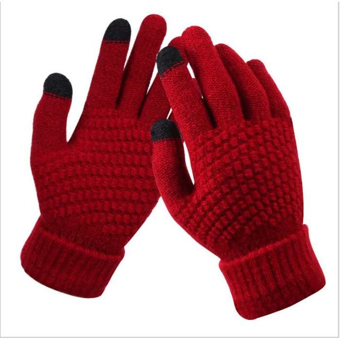 XDeer Strickhandschuhe Handschuhe Damen Touchscreen Handschuhe Warmer Winterhandschuhe Winterhandschuhe Warm