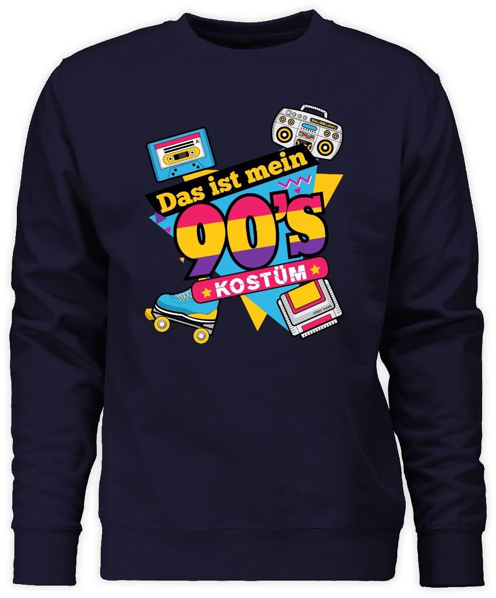 Sweatshirt Das ist mein 90er Jahre Kostüm I Neunziger Jahre I 90s I Fastnacht I F