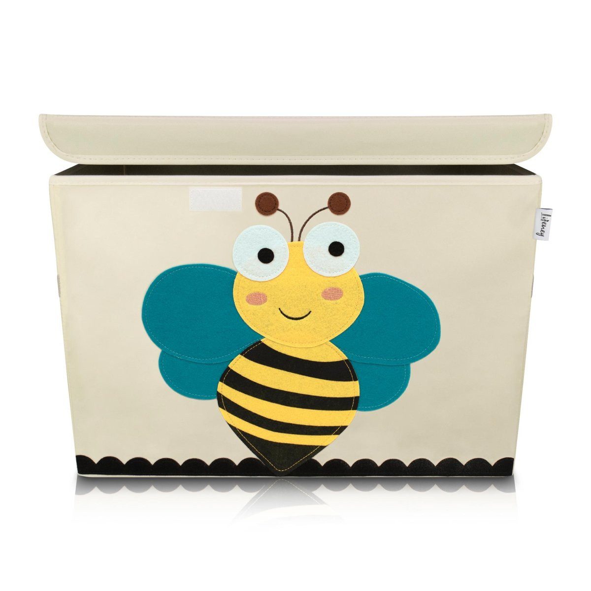 Lifeney Faltbox Aufbewahrungsbox mit Deckel Biene, günstig online kaufen
