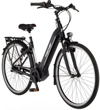 FISCHER Fahrrad E-Bike CITA 5.0i - Sondermodell 504 44, 7 Gang Shimano NEXUS Schaltwerk, Mittelmotor, 504 Wh Akku, Pedelec, Elektrofahrrad für Damen u. Herren, Cityrad