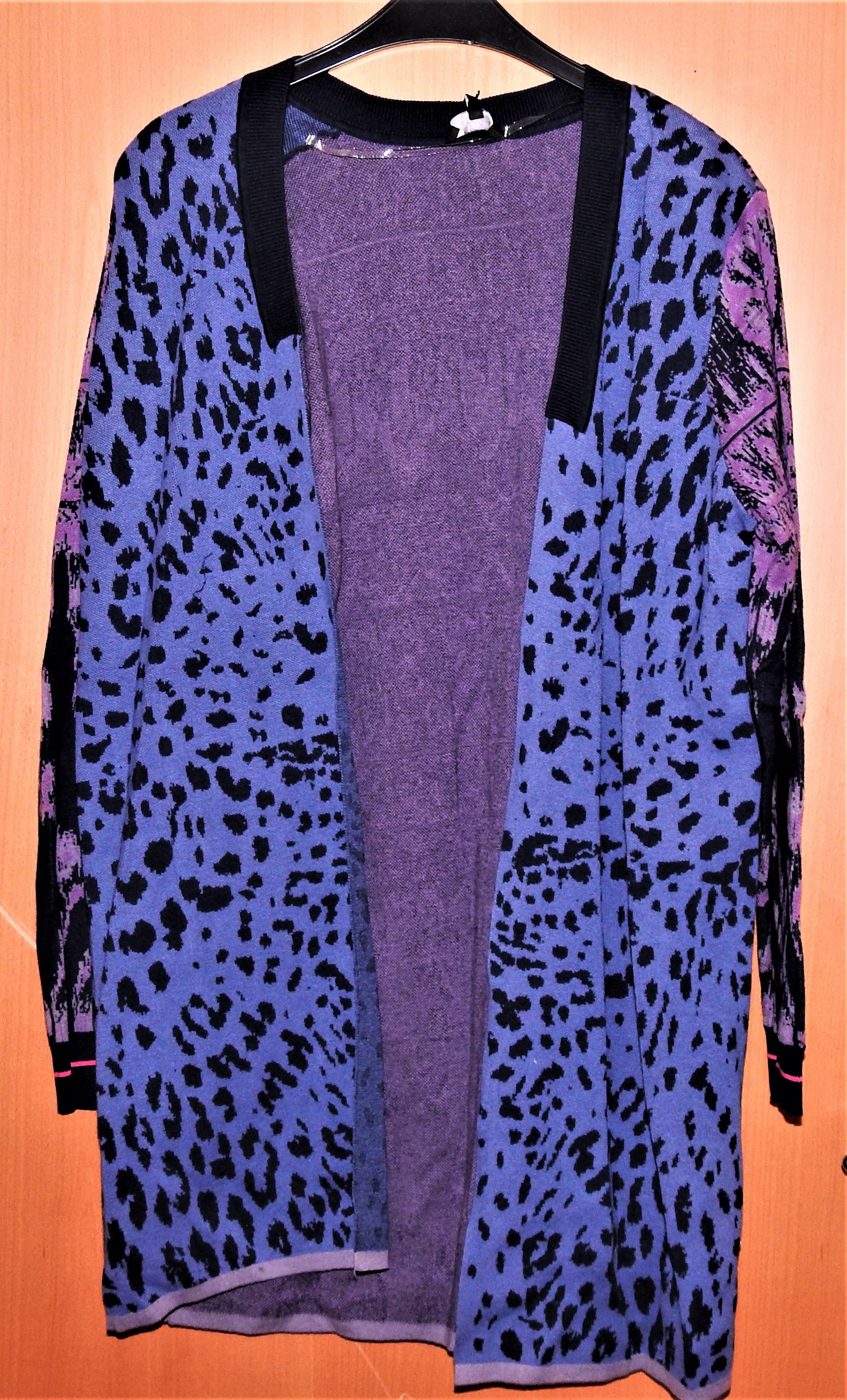 yest Longstrickjacke Space Blue