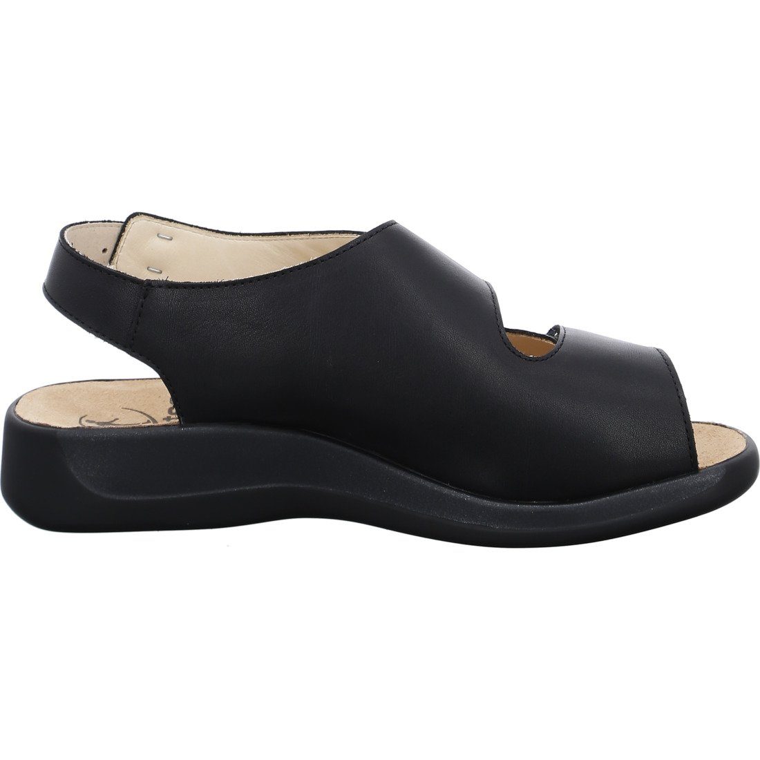 Sandalette schwarz - Ganter Monica 045895 Ganter Materialmix Sandalette Schuhe,