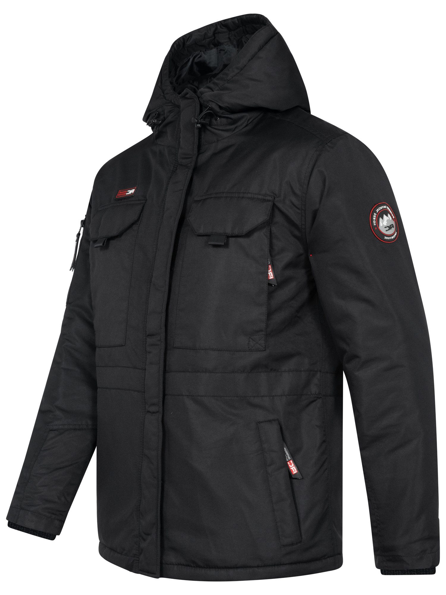 Rock Creek Winterjacke Herren Jacke Winter Mantel Parka H-400 – Bild 2 von 5