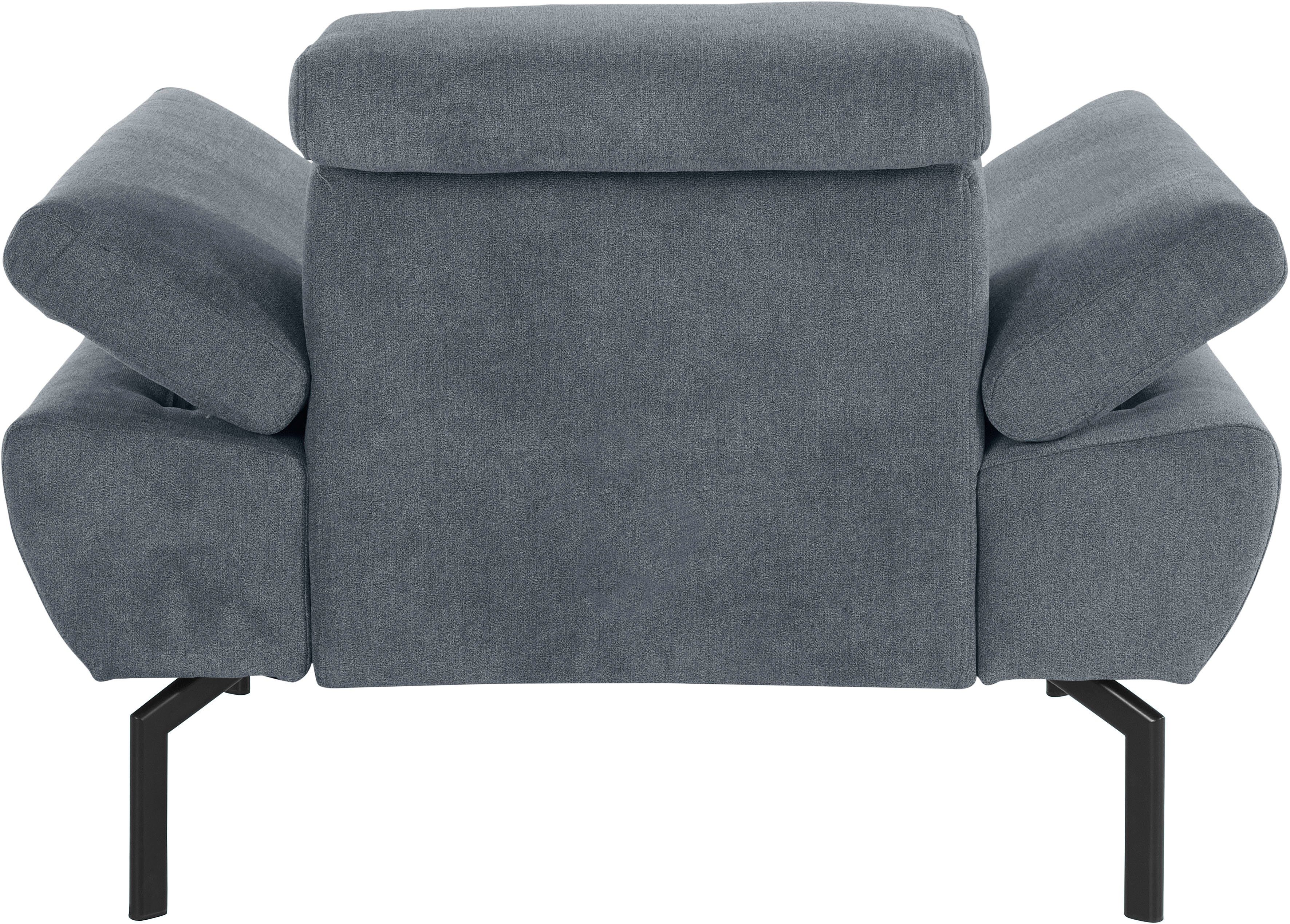 Places of Style Sessel Trapino Luxus-Microfaser Luxus, Lederoptik Rückenverstellung, mit wahlweise in