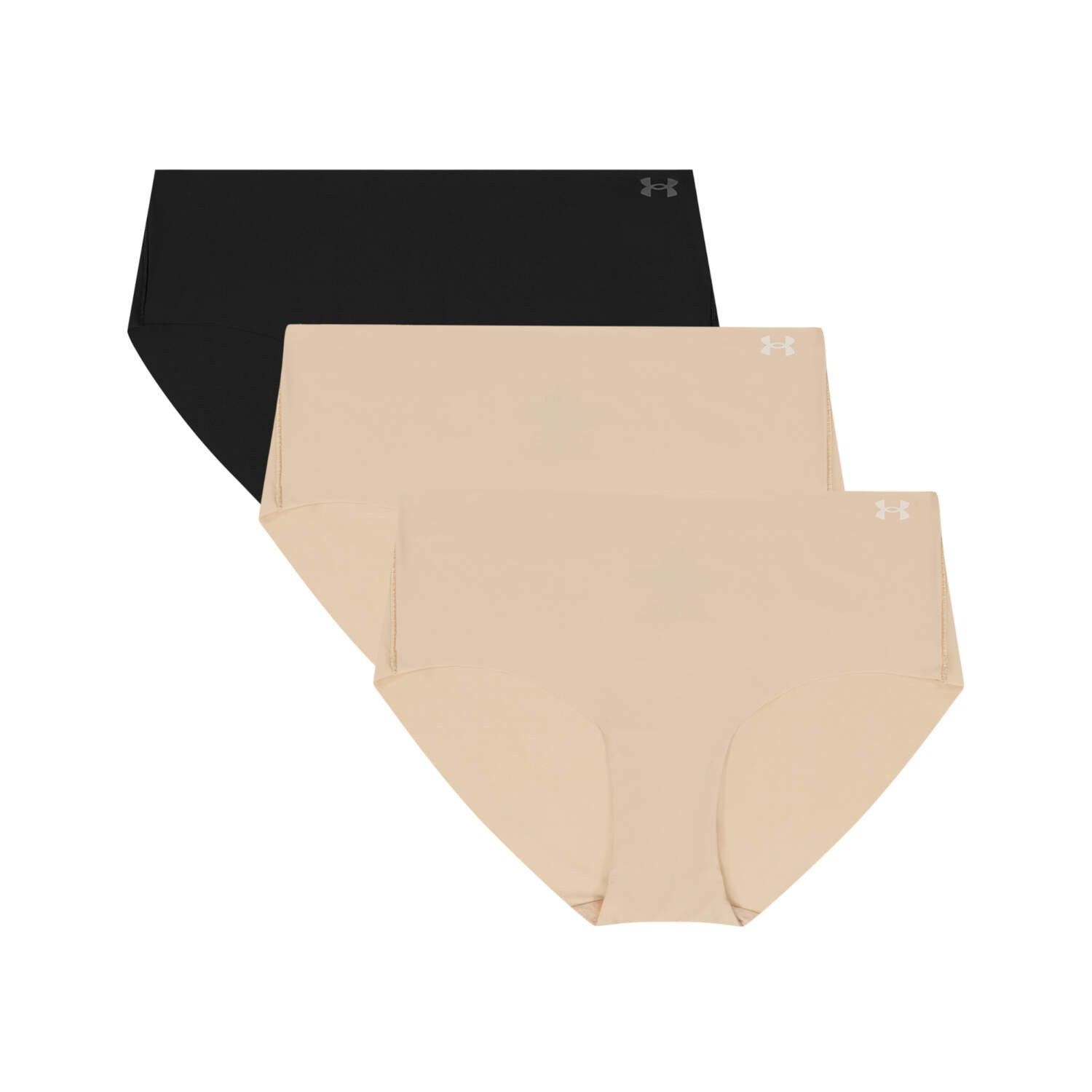 Under Armour® Slip Under Armour Damen Slips PURE STRETCH HIPSTER-SOLID 3 Pack UUSHJ155