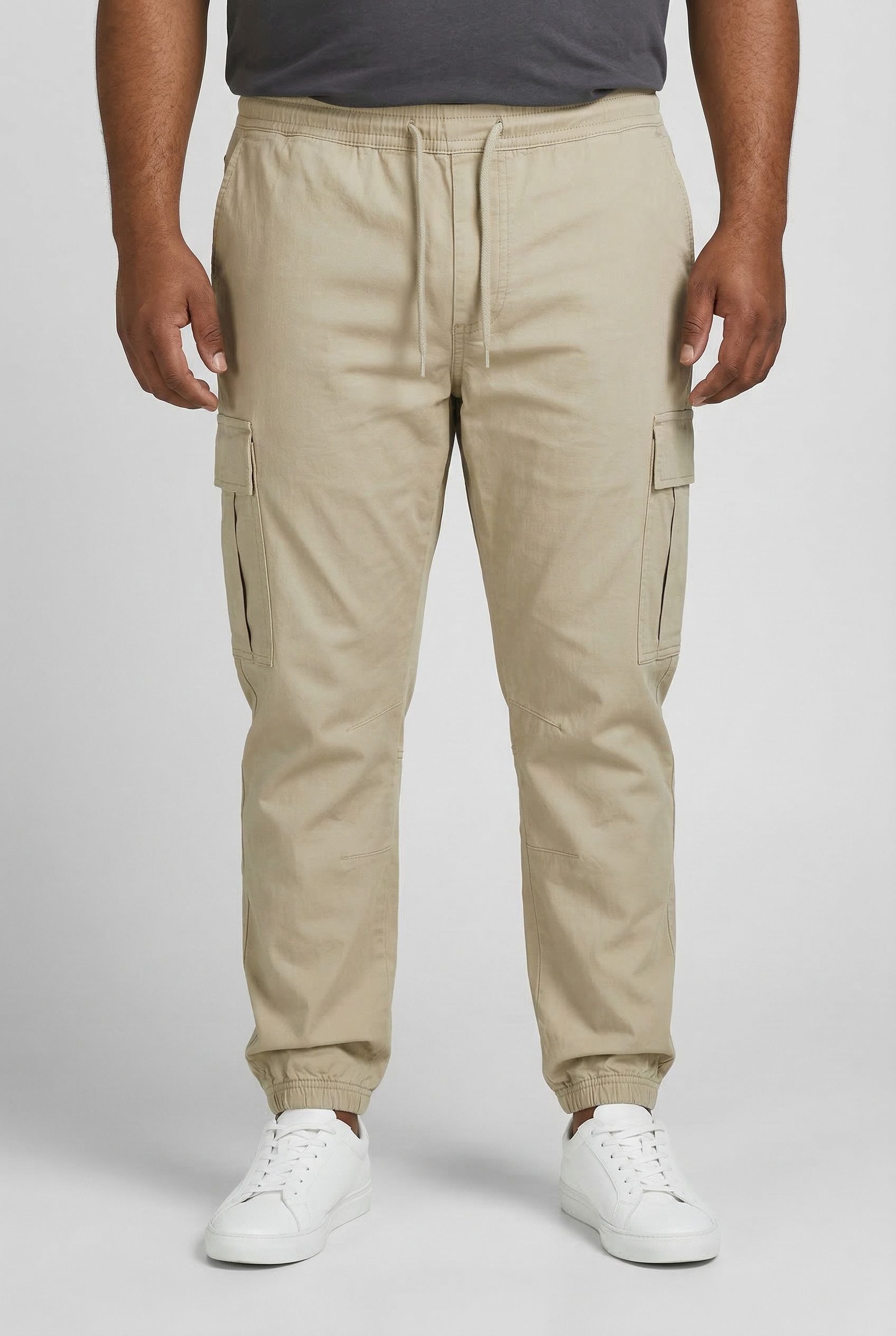 Jack & Jones PlusSize Cargohose JPSTKANE DYLAN CUFFED CARGO RET PLS Baumwollmischung, relaxed fit