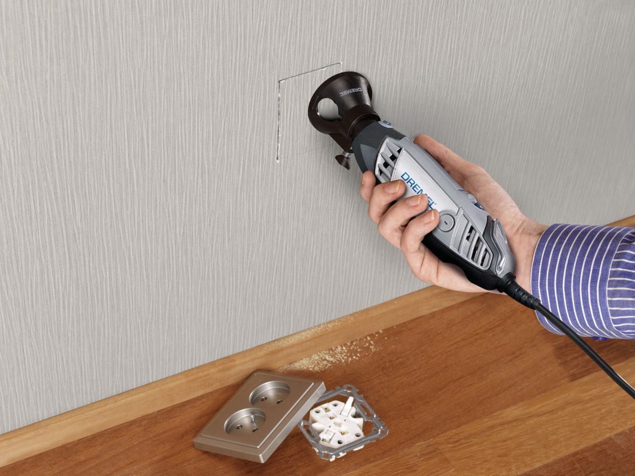 DREMEL Oberfräsenvorsatz Dremel 565 Fräsvorsatz günstig online kaufen