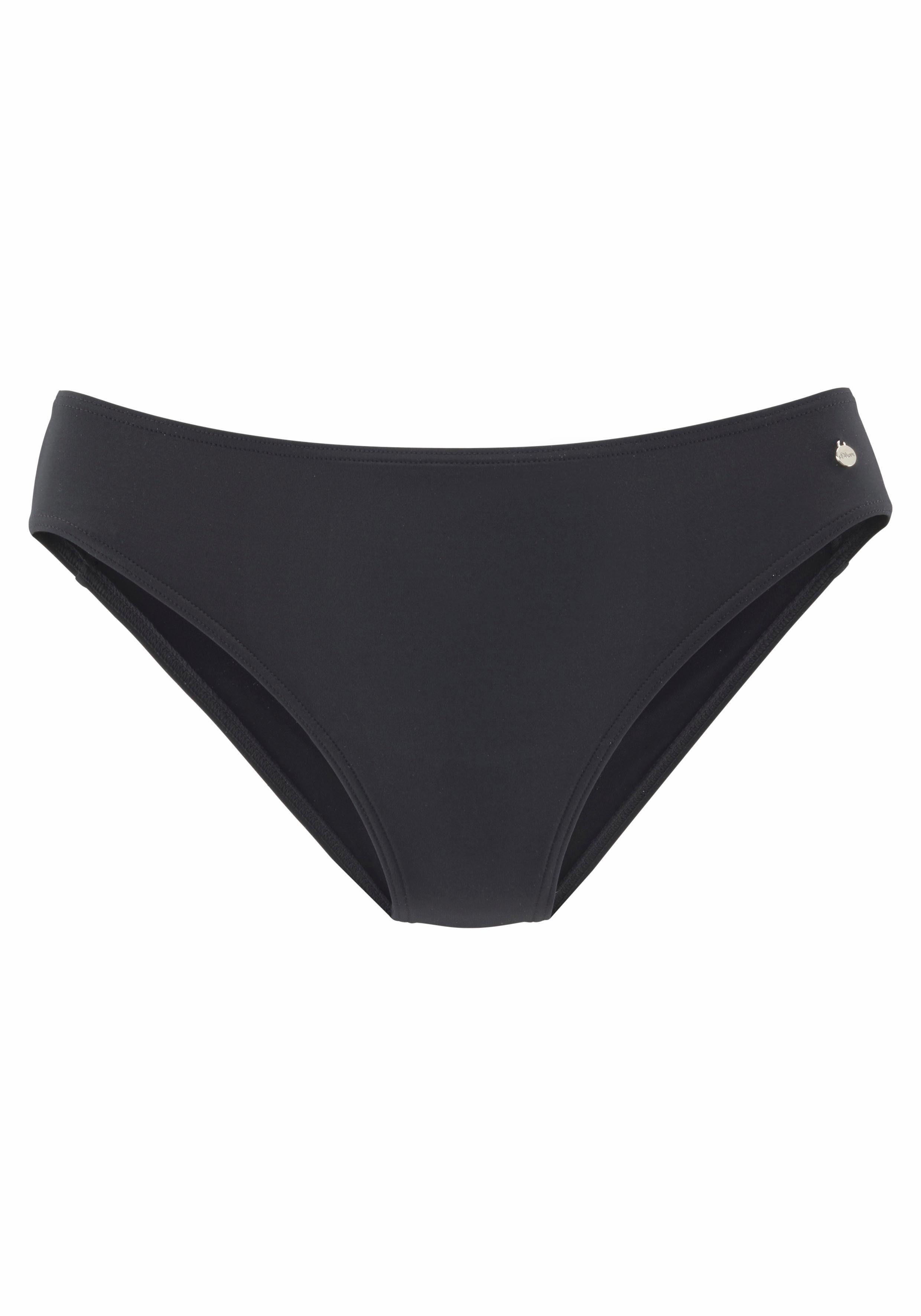 s.Oliver Bikini-Hose Spain in modischen Unifarben – Bild 2 von 5