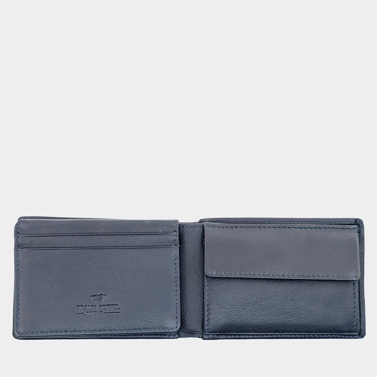 Braun Büffel Geldbörse HANNES RFID Geldbörse S 4CS navy günstig online kaufen