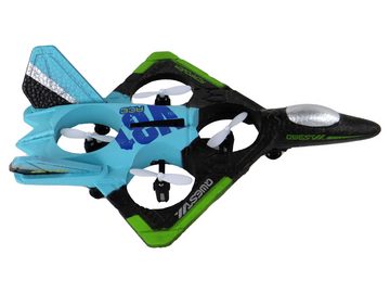 LEAN Toys Spielzeug-Flugzeug Flugzeugjäger R/C Jet Flugzeug Ferngesteuert Kampf Spielzeug Drohne