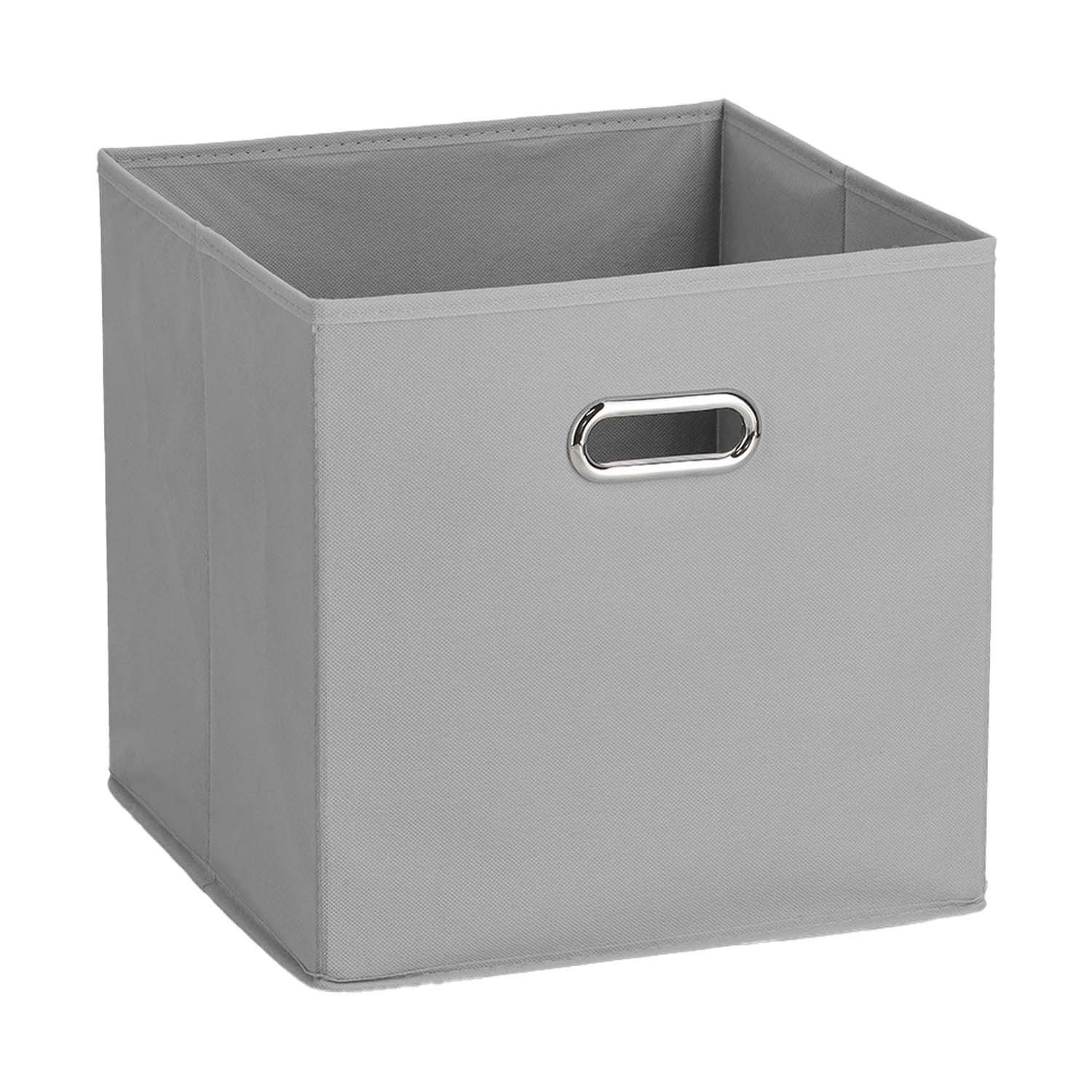 Thumbnail - Zeller Present Aufbewahrungsbox 12 Aufbewahrungsboxen mit Griff, Vlies - Grau