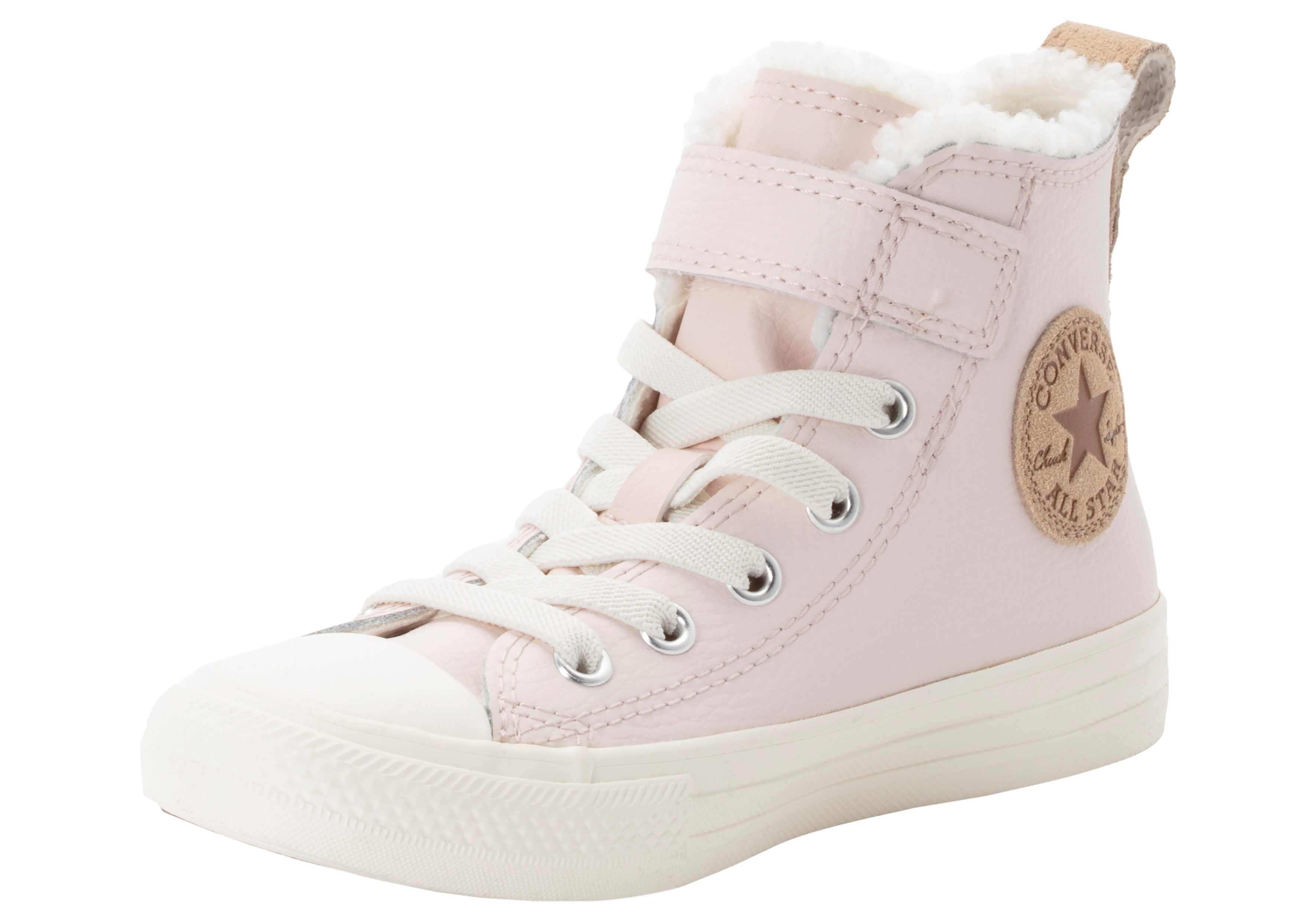 Converse CHUCK TAYLOR ALL STAR LEATHER & SHERPA EASY-ON Sneaker