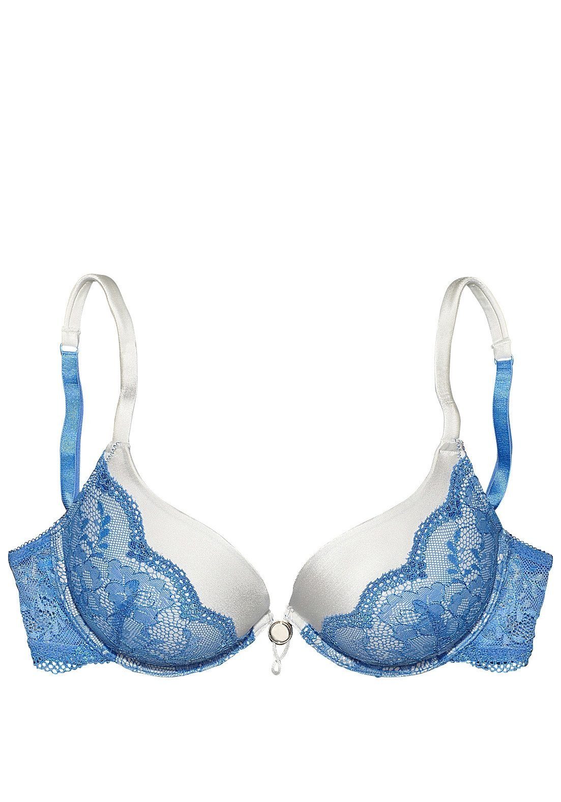 LASCANA Push-up-BH mit verstellbarer vorderer Mitte, Dessous – Bild 2 von 5