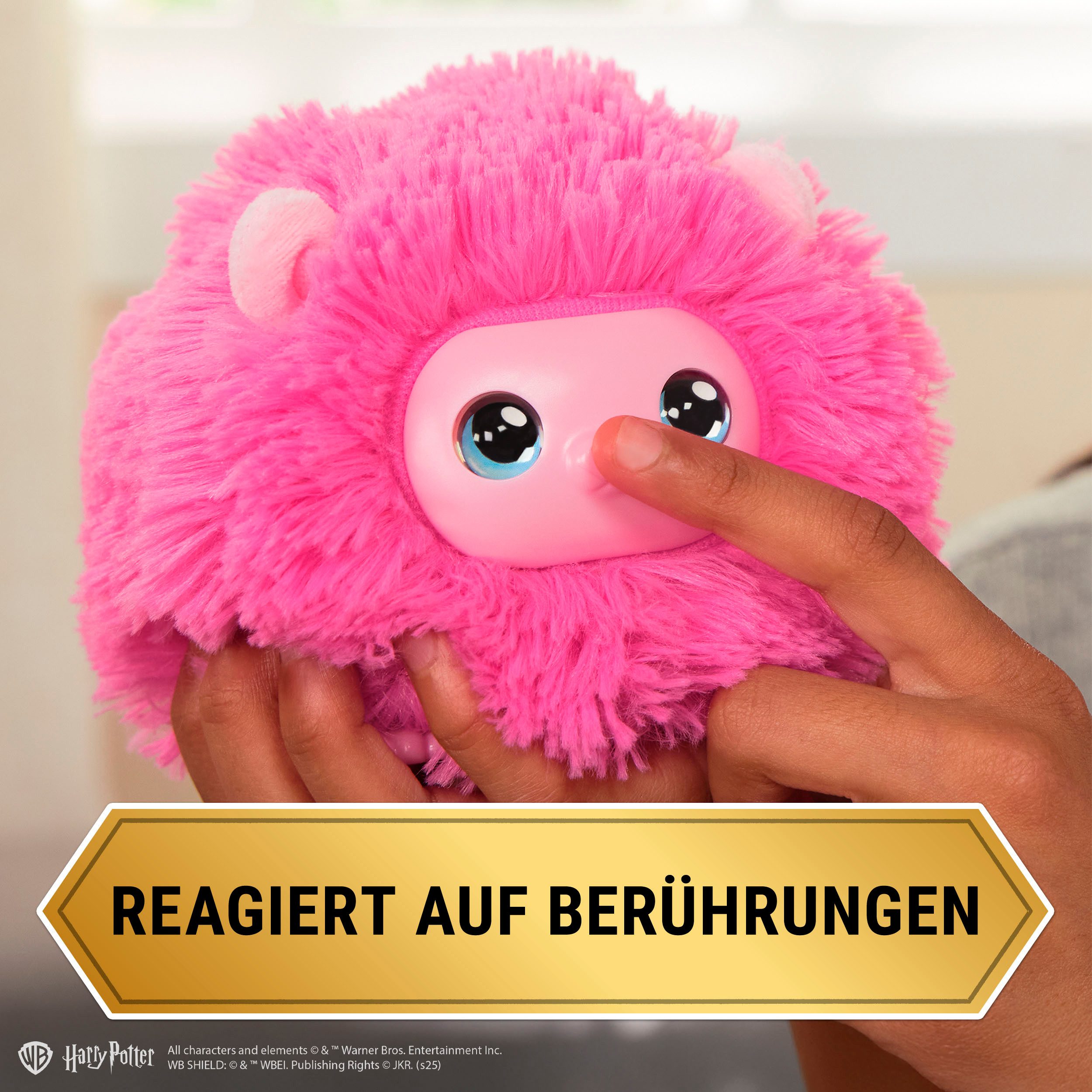 Spin Master Plüschfigur Harry Potter - Interaktiver Plüsch-Minimuff, mit Sound