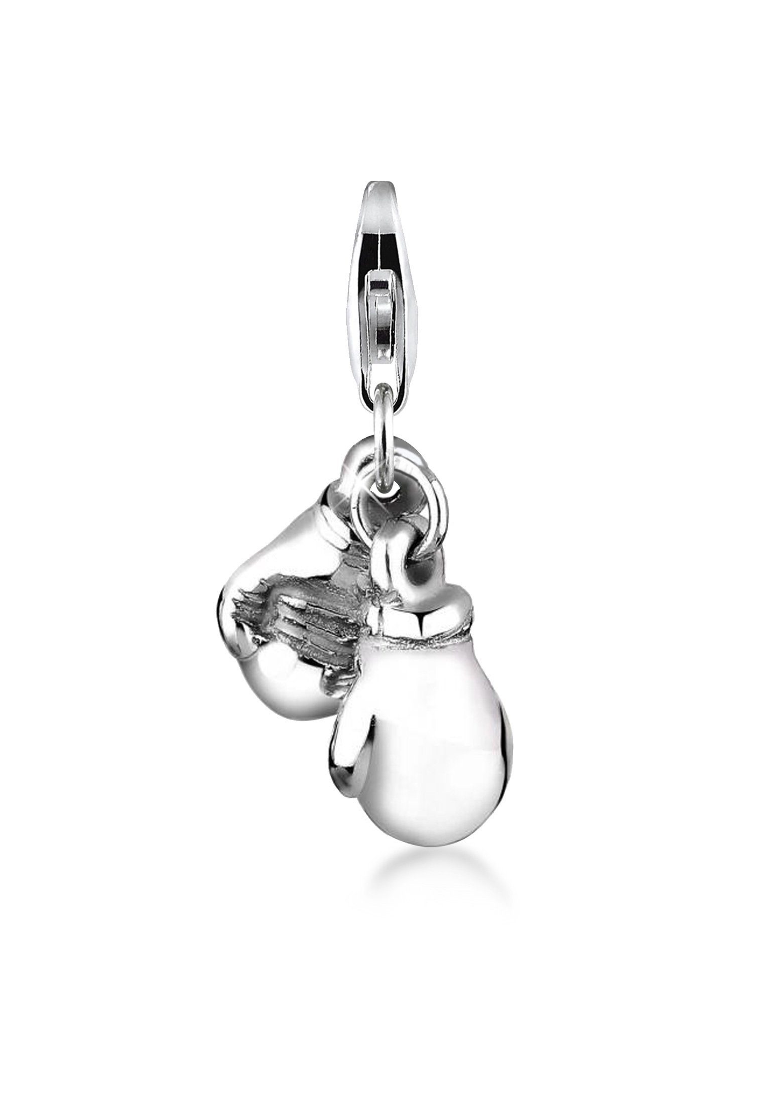 Charm-Einhänger Boxhandschuhe Sport Trend Boxen 925 Silber