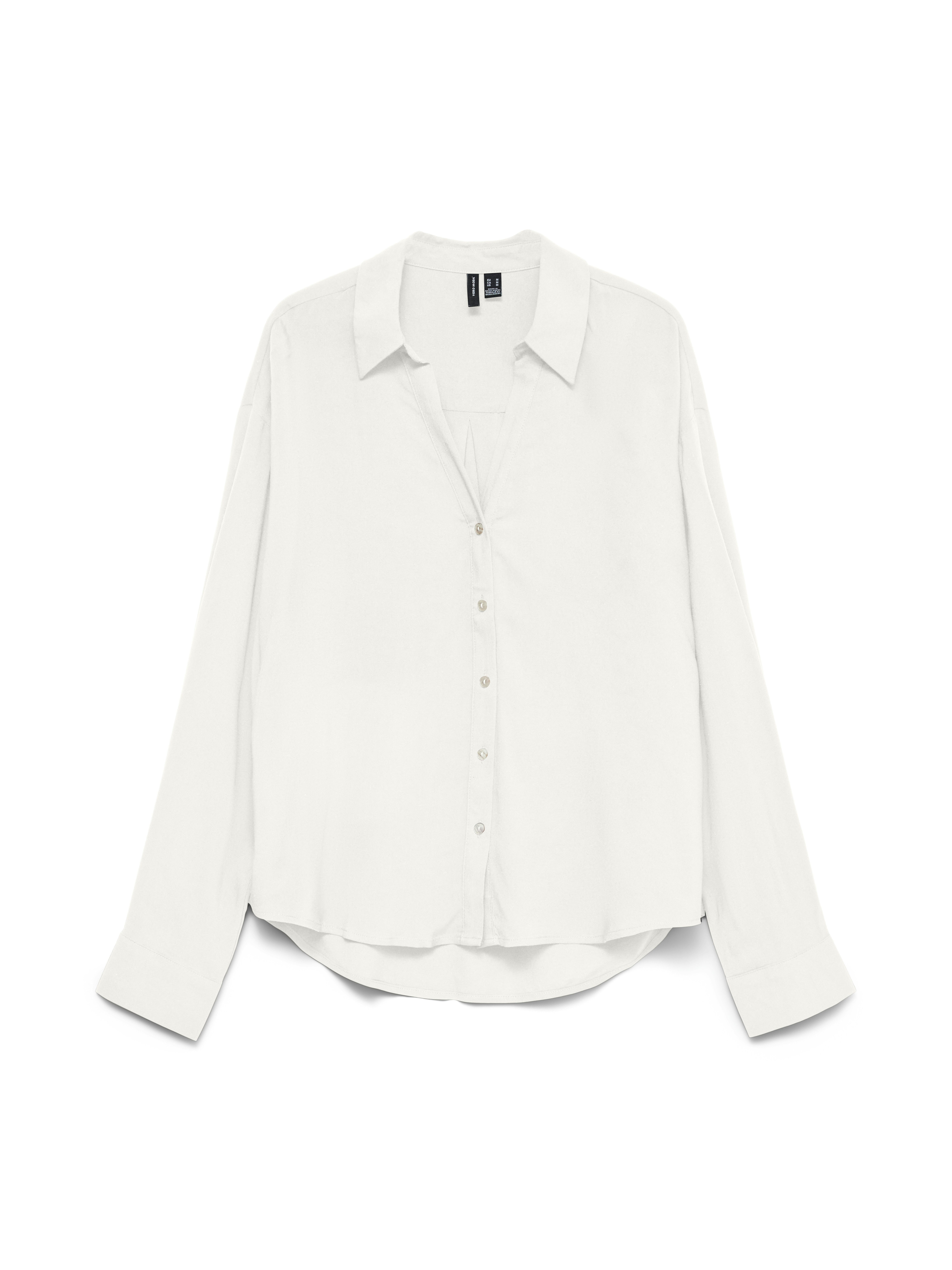 Vero Moda Langarmbluse VMAURA LS SHIRT WVN NOOS Viskose, regular fit