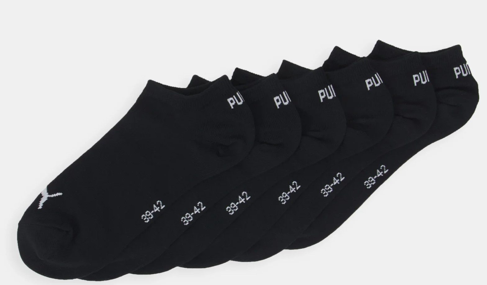 PUMA Sneakersocken Bequeme Low-Cut-Socks aus Baumwollmischung (6-Paar) Strümpfe für Damen & Herren, Größe 35-38