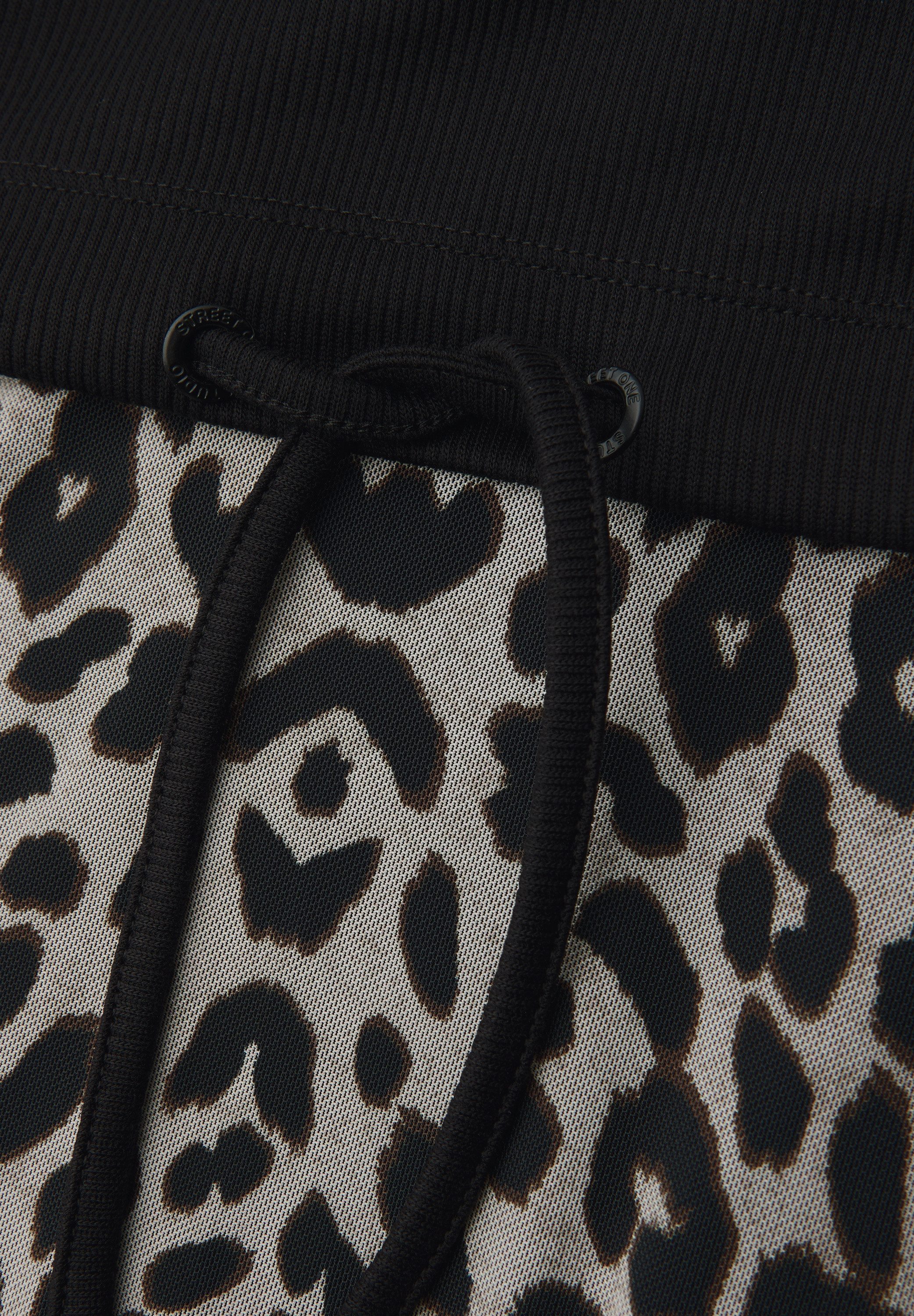 STREET ONE STUDIO Midikleid mit Leo-Muster