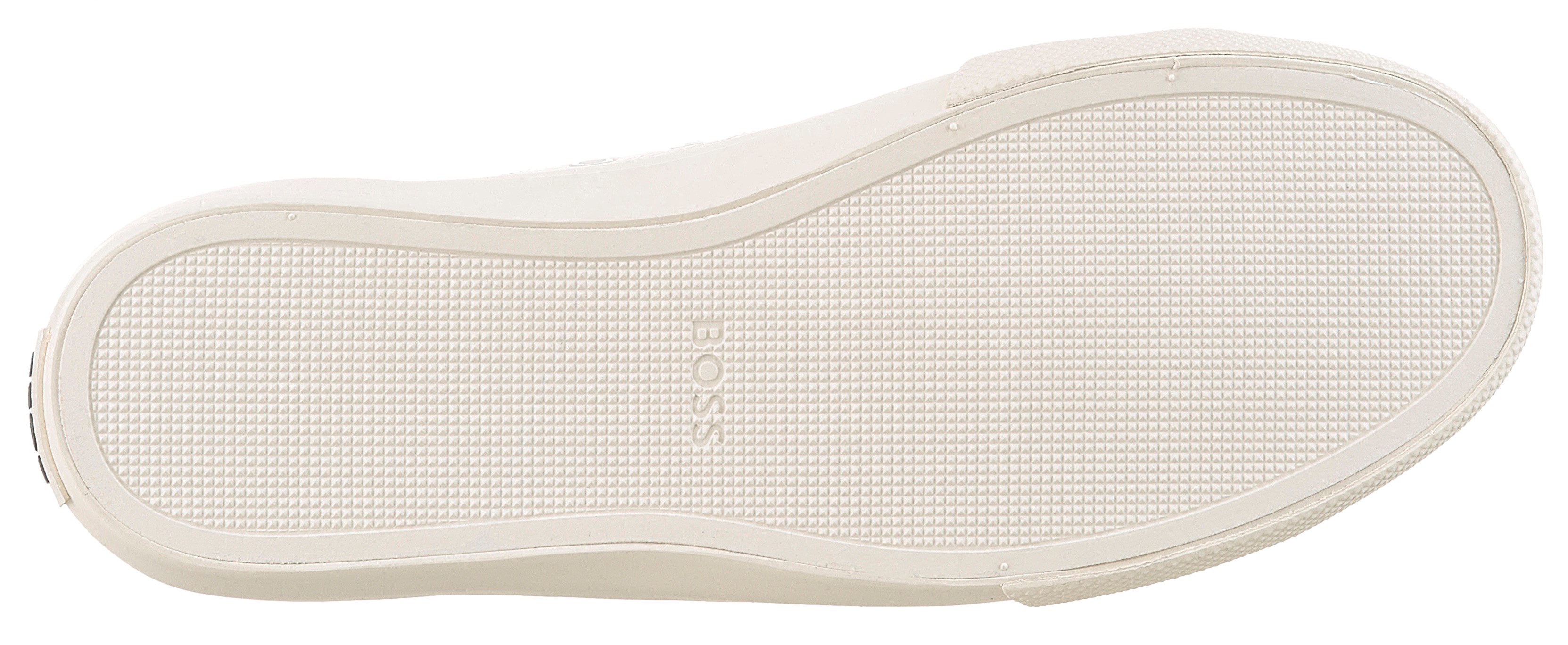 BOSS Aiden Sneaker, Freizeitschuh, Halbschuh, Schnürschuh im monochromem Look