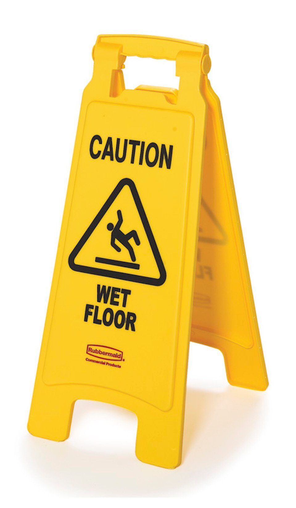 Portwest Warnschild "Nasser Boden" - Gelb, Einheitsgröße, Flexibel & Langlebig