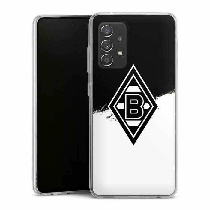 DeinDesign Handyhülle Borussia Mönchengladbach Gladbach Bundesliga Samsung Galaxy A52s 5G Silikon Hülle Bumper Case Handy Schutzhülle