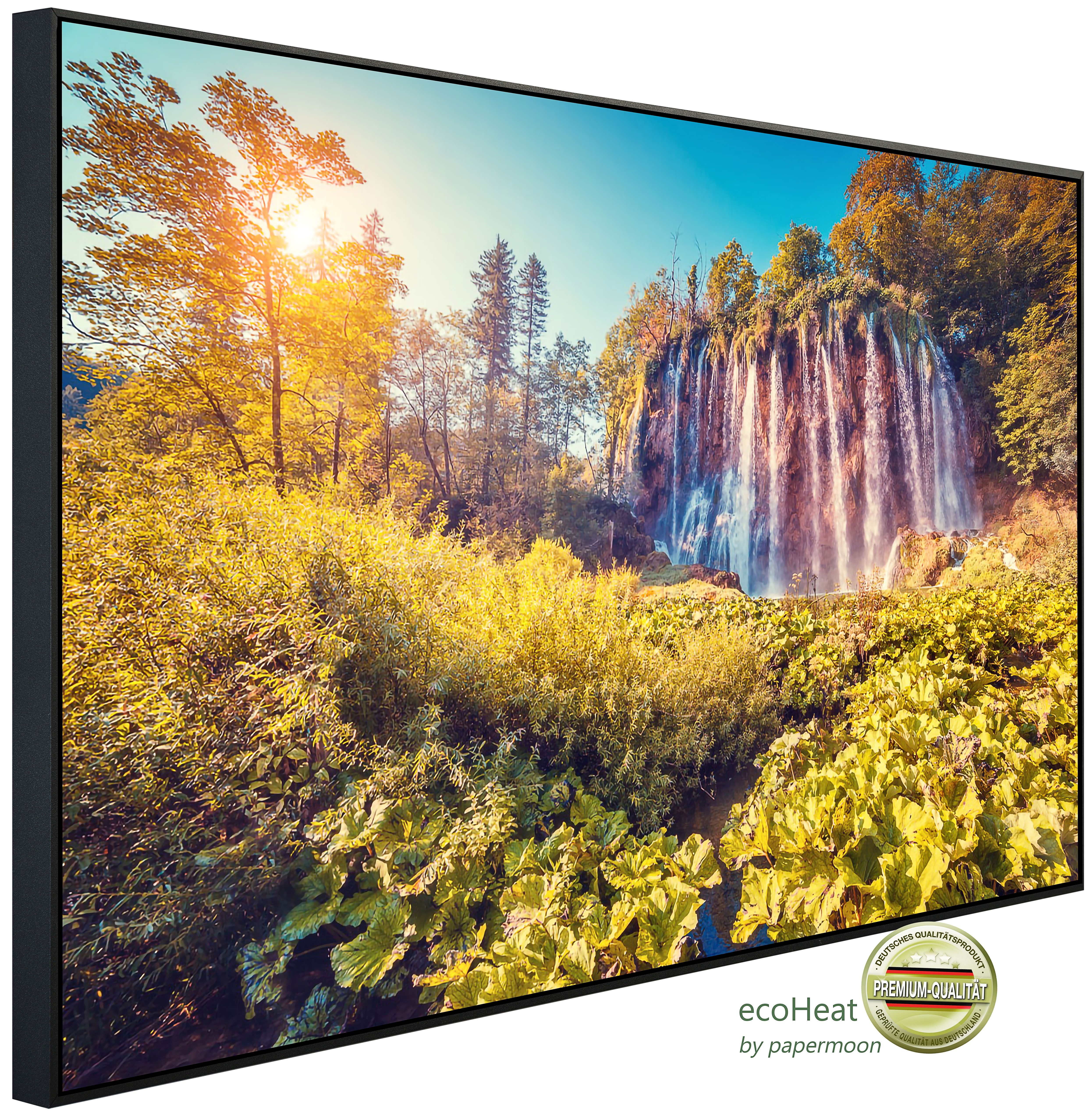 Papermoon Infrarotheizung INFRAROT-BILD-HEIZUNG, Wald, TÜV-Rheinland/GS zertifiziert, angenehme Strahlungswärme