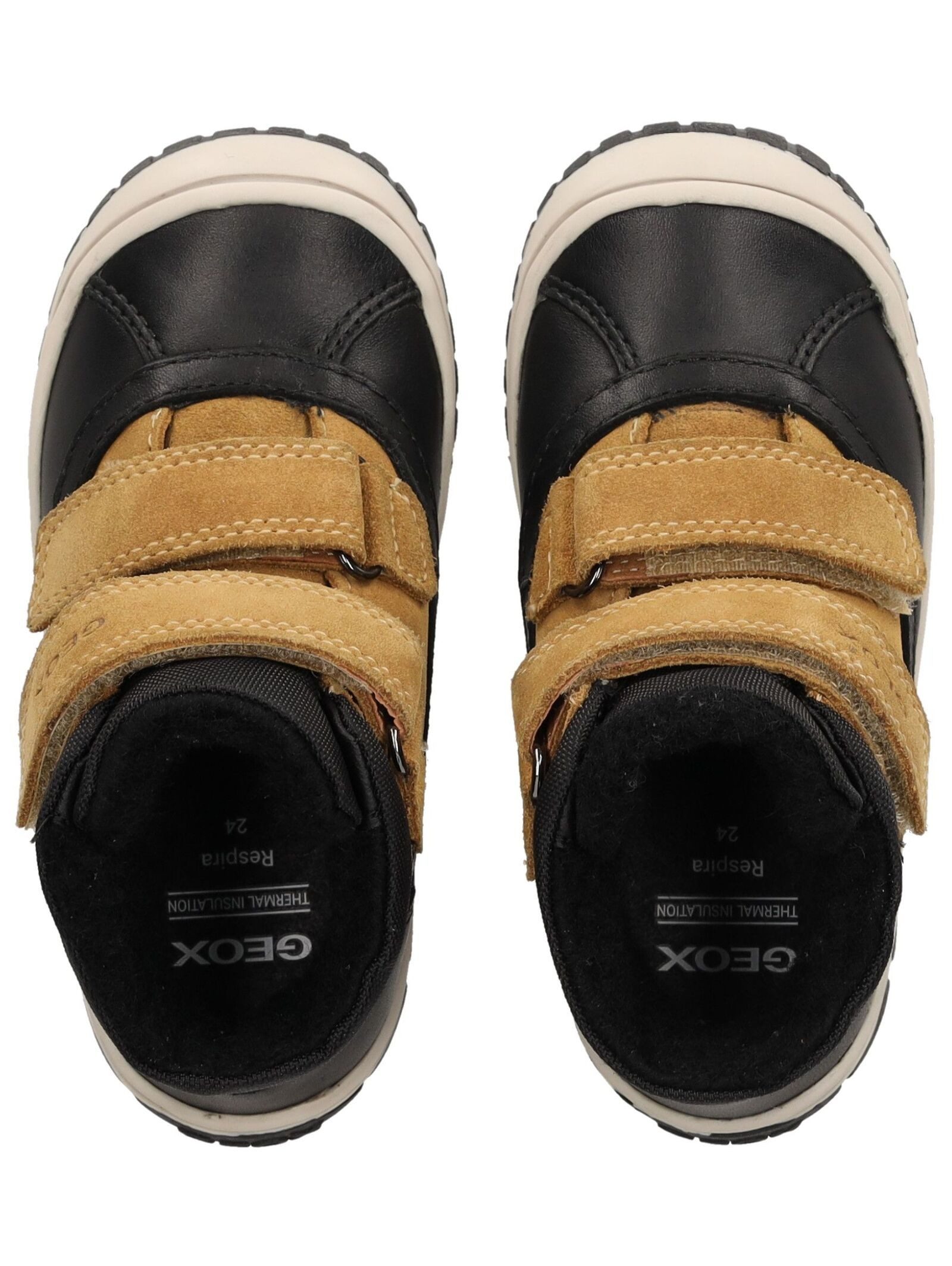 Geox Stiefelette Leder/Synthetik . Schnürstiefelette