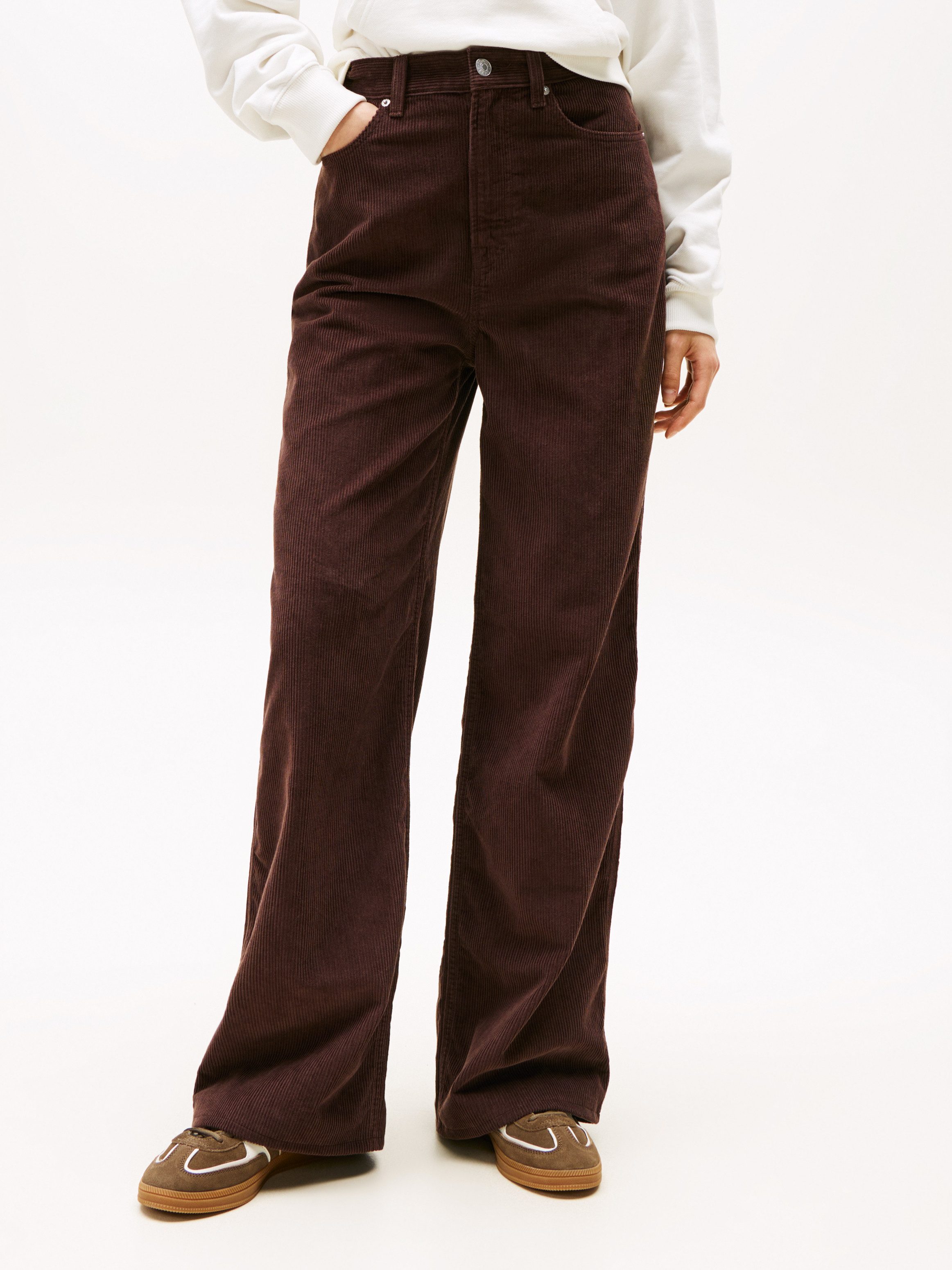 Tommy Jeans Cordhose TJW CLAIRE HR WIDE CORD
