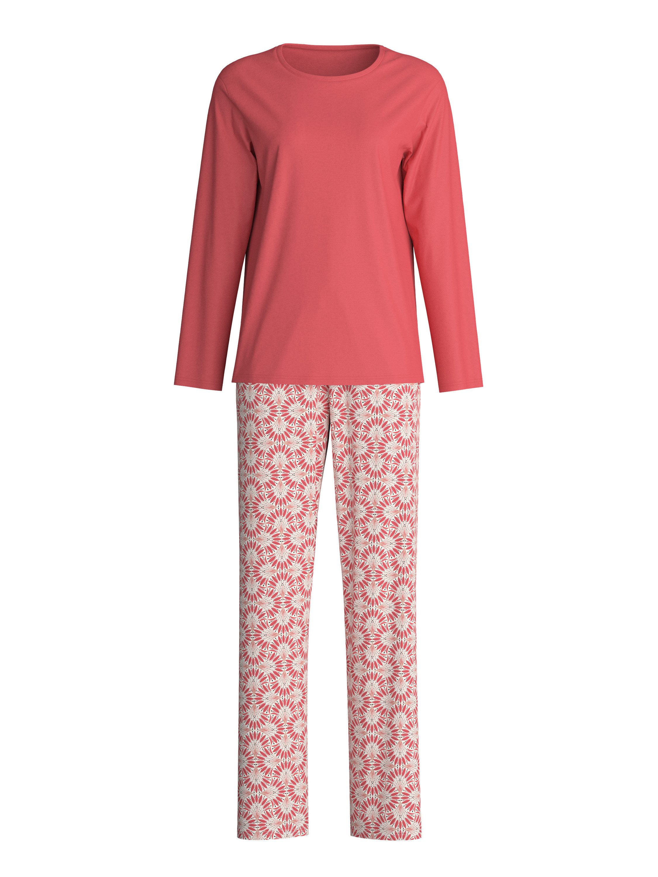 CALIDA Pyjama Cotton Special Damen (2 tlg) lang, weich und komfortabel