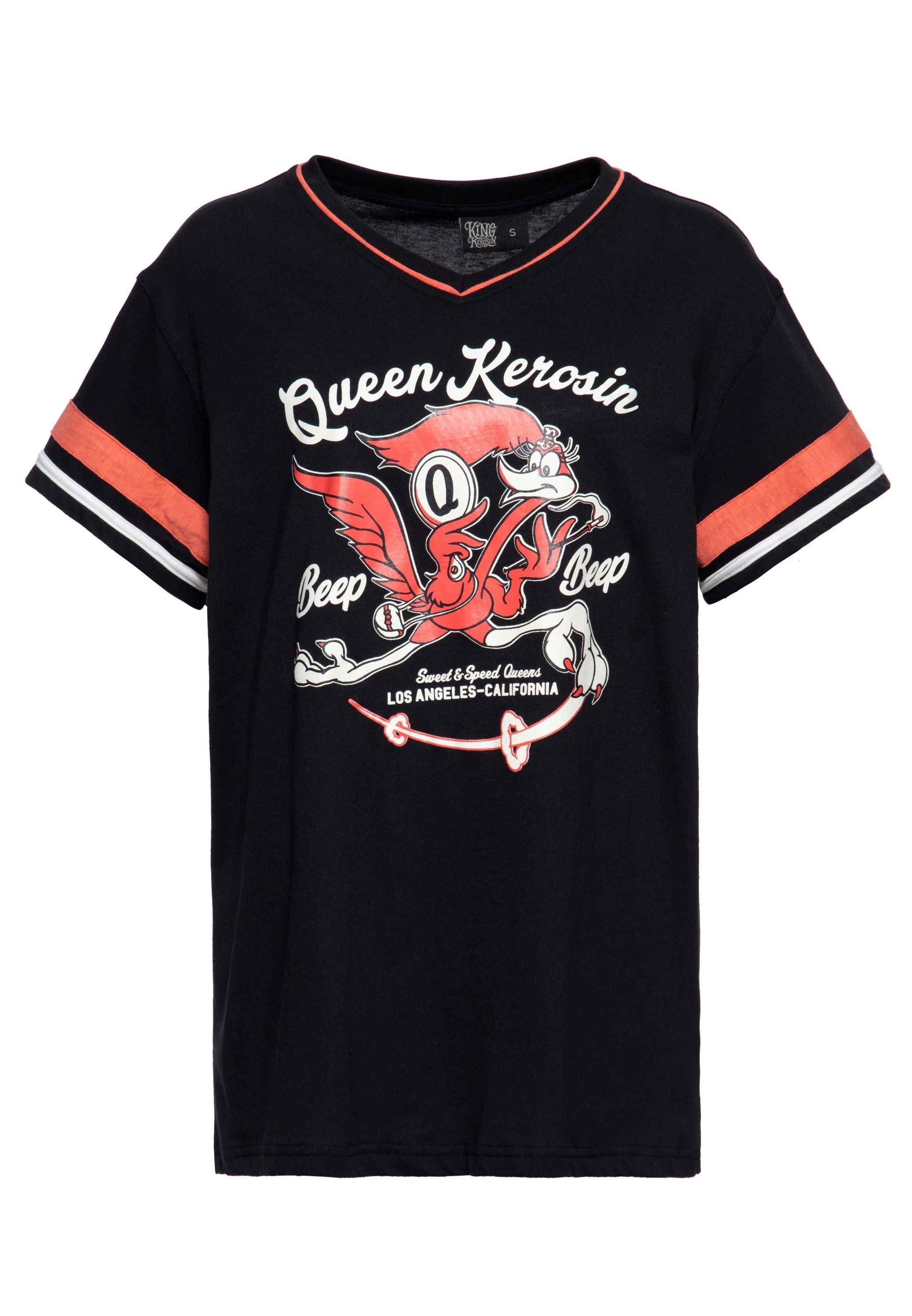 QueenKerosin T-Shirt Beep Beep (1-tlg) im günstig online kaufen