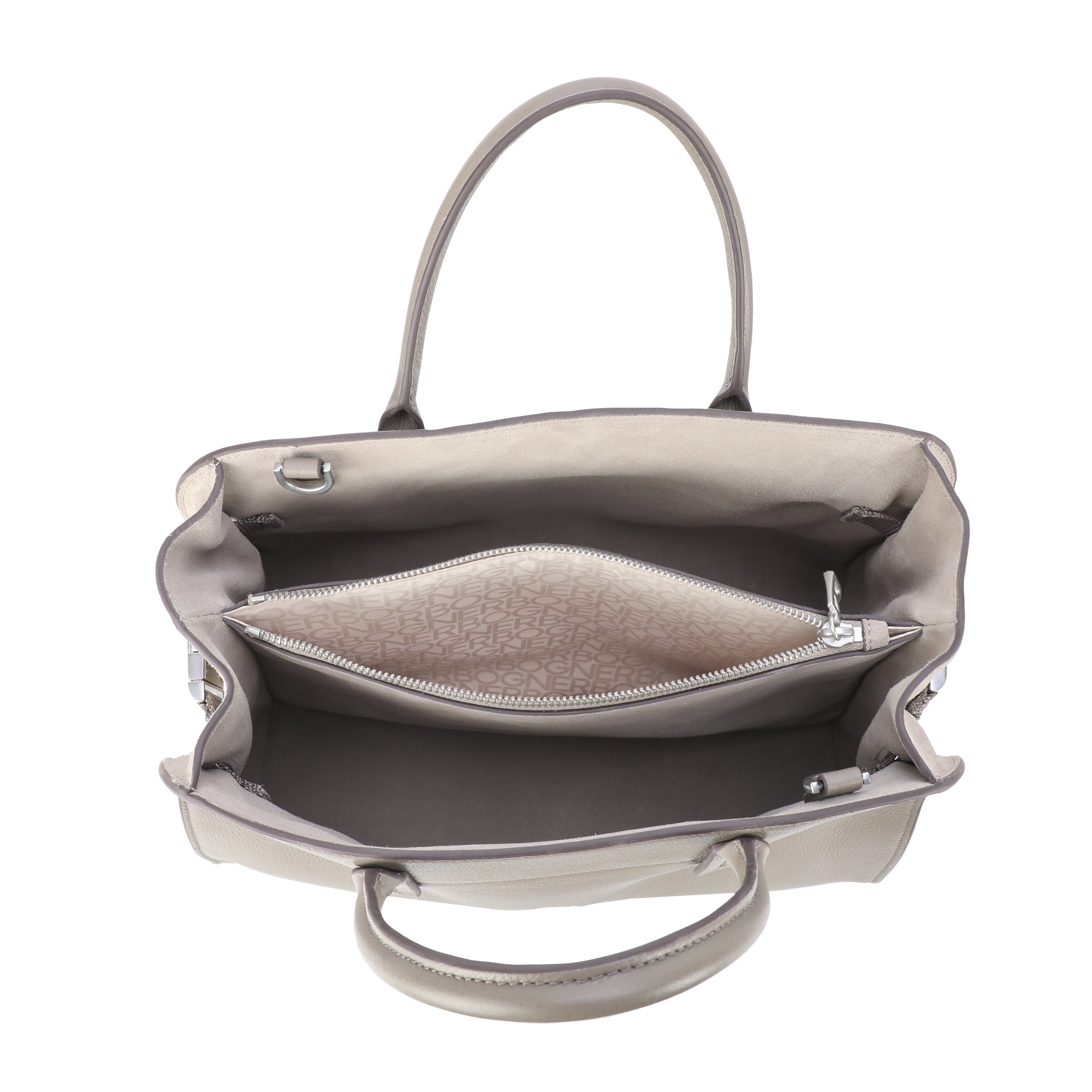 BOGNER Handtasche taupe