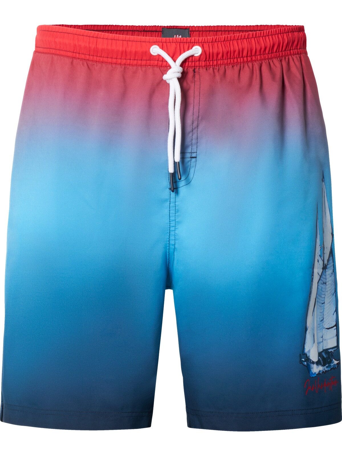 jan vanderstorm Badeshorts RAGNVALD (1-St) mit coolem Farbverlauf