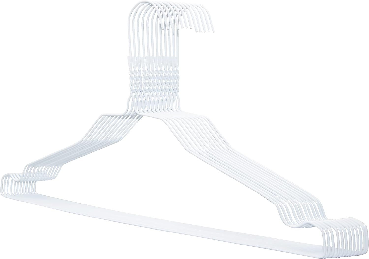 RSR Hangers Kleiderbügel Drahtbügel Metall Weiß einfarbig 2,3 mm, (50-tlg) günstig online kaufen