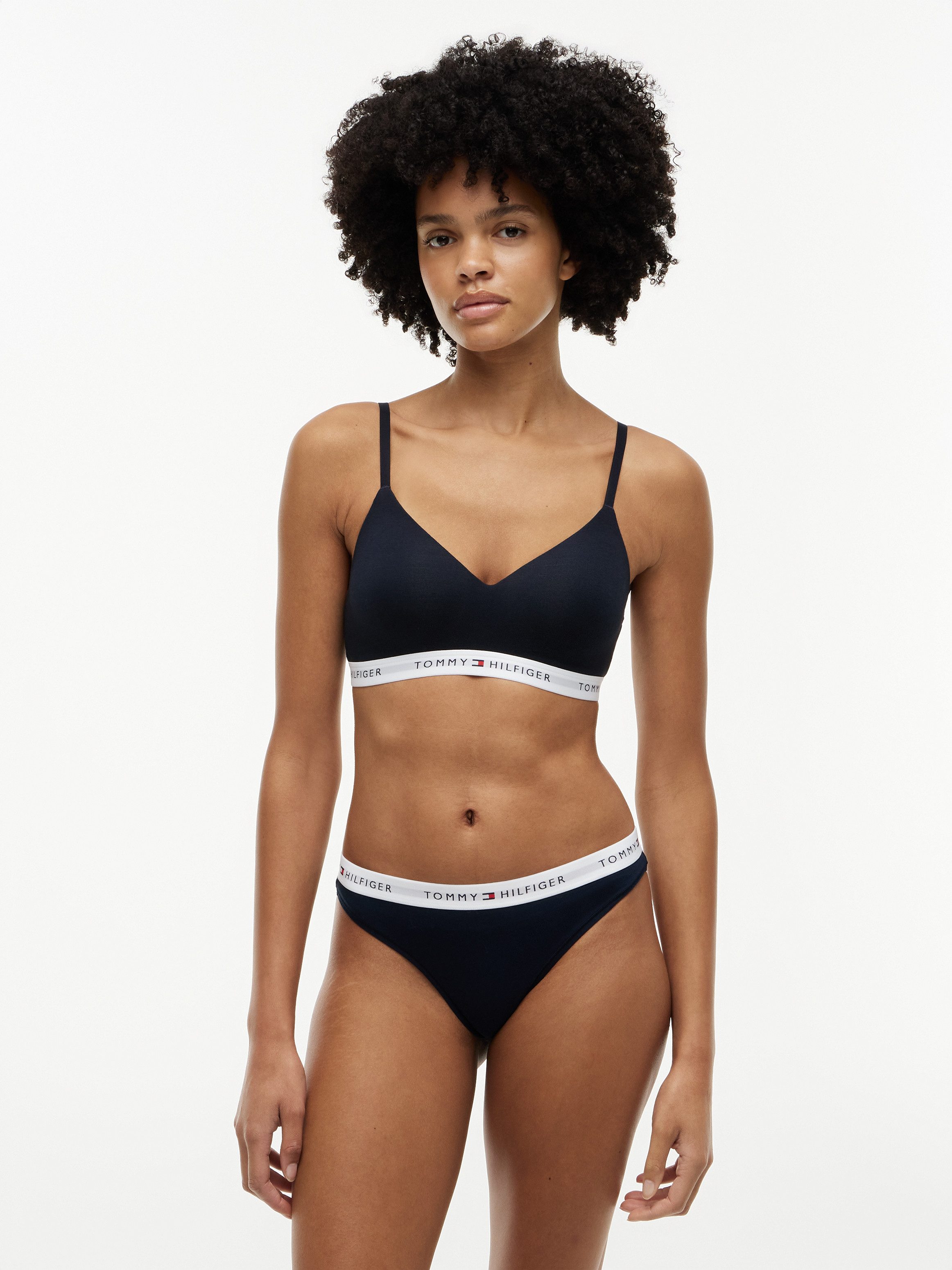 Tommy Hilfiger Underwear String (Packung, 3-St., 3er) mit Logoschriftzug