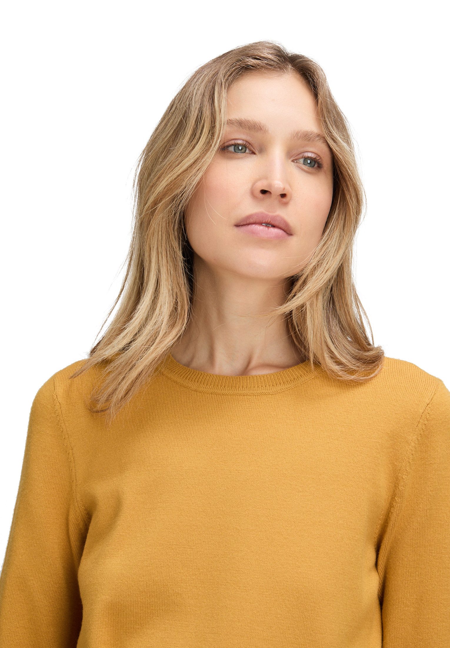 Betty Barclay Strickpullover Damen mit Rundhalsausschnitt (1-tlg)